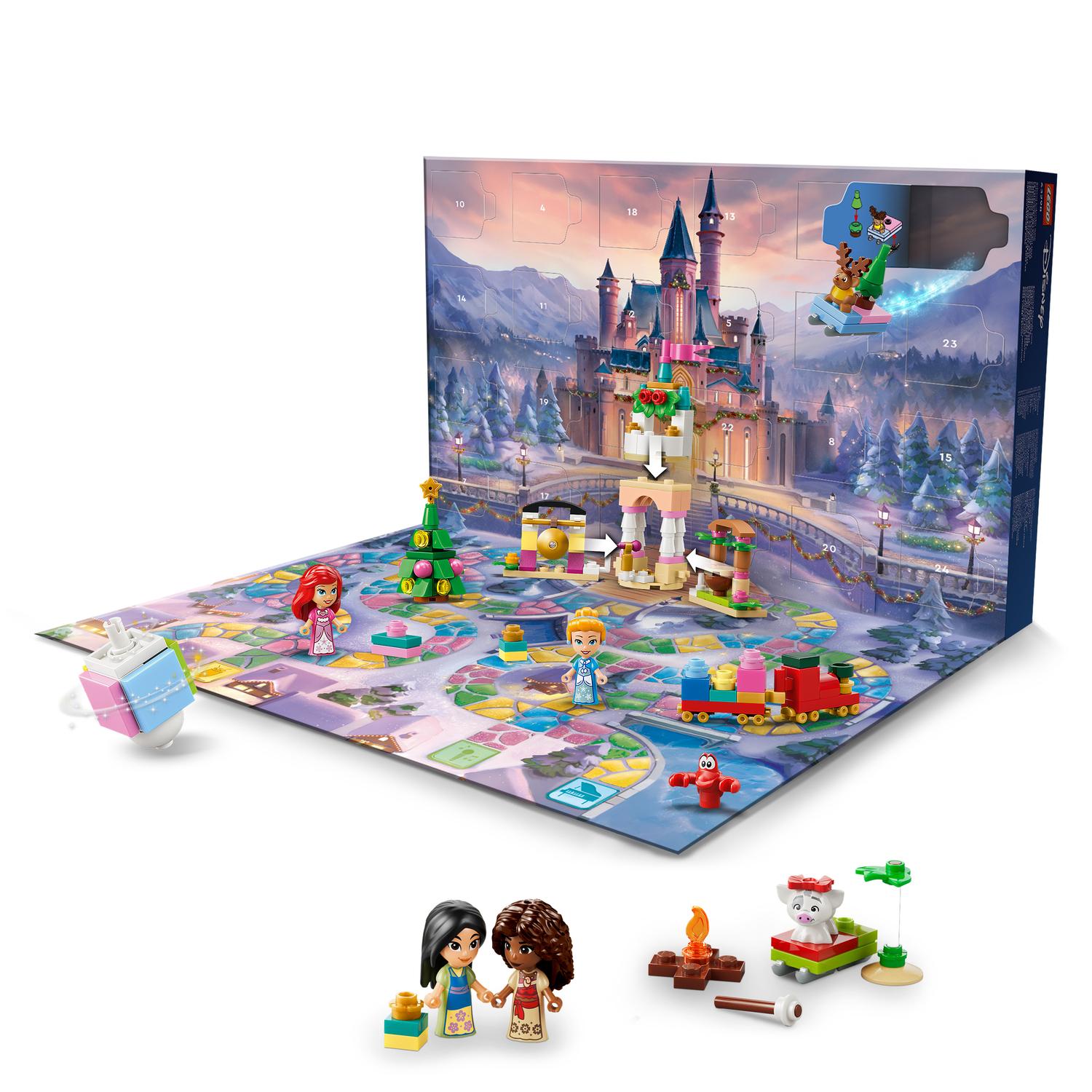 Voir la diapositive 4 : LEGO Disney Princess 43298 - Calendrier de l'avent 2026