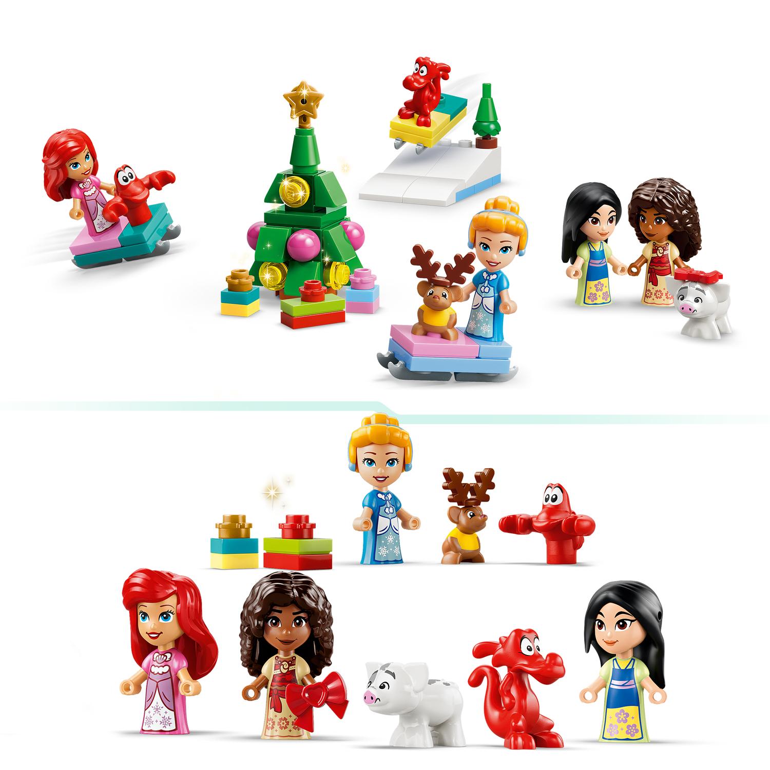 Voir la diapositive 5 : LEGO Disney Princess 43298 - Calendrier de l'avent 2026