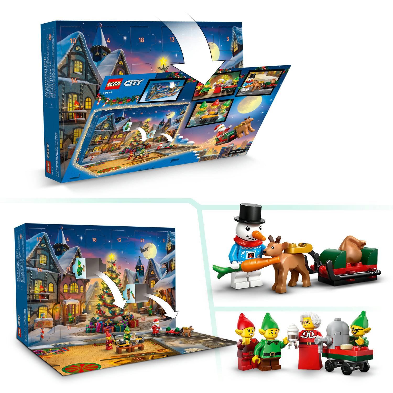 Voir la diapositive 4 : LEGO Citu 60510 - Calendrier de l'avent 2026