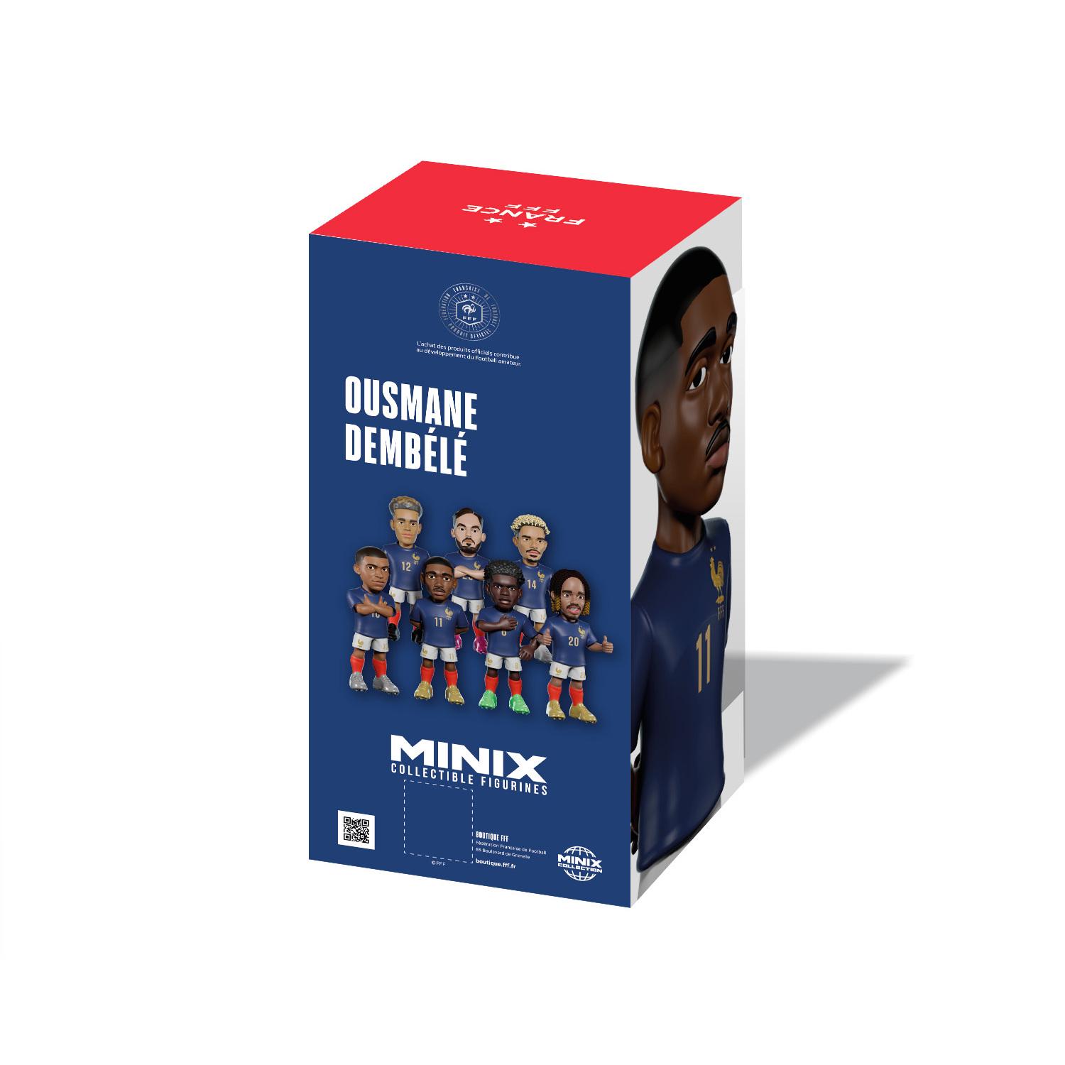 Voir la diapositive 6 : MINIX Figurine Minix Football Stars Coupe du Monde #102 France Dembélé