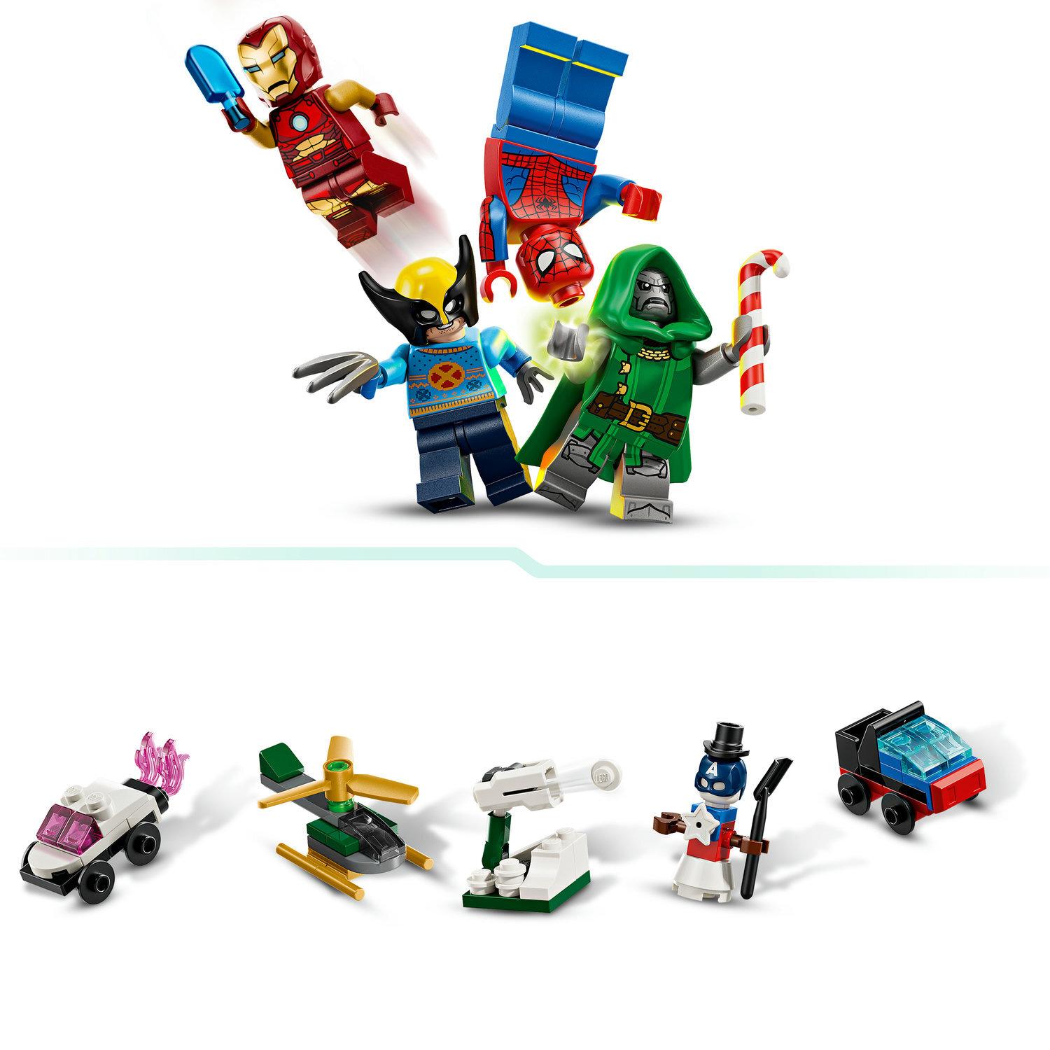 Voir la diapositive 5 : LEGO Marvel 76340 - Calendrier de l'avent 2026