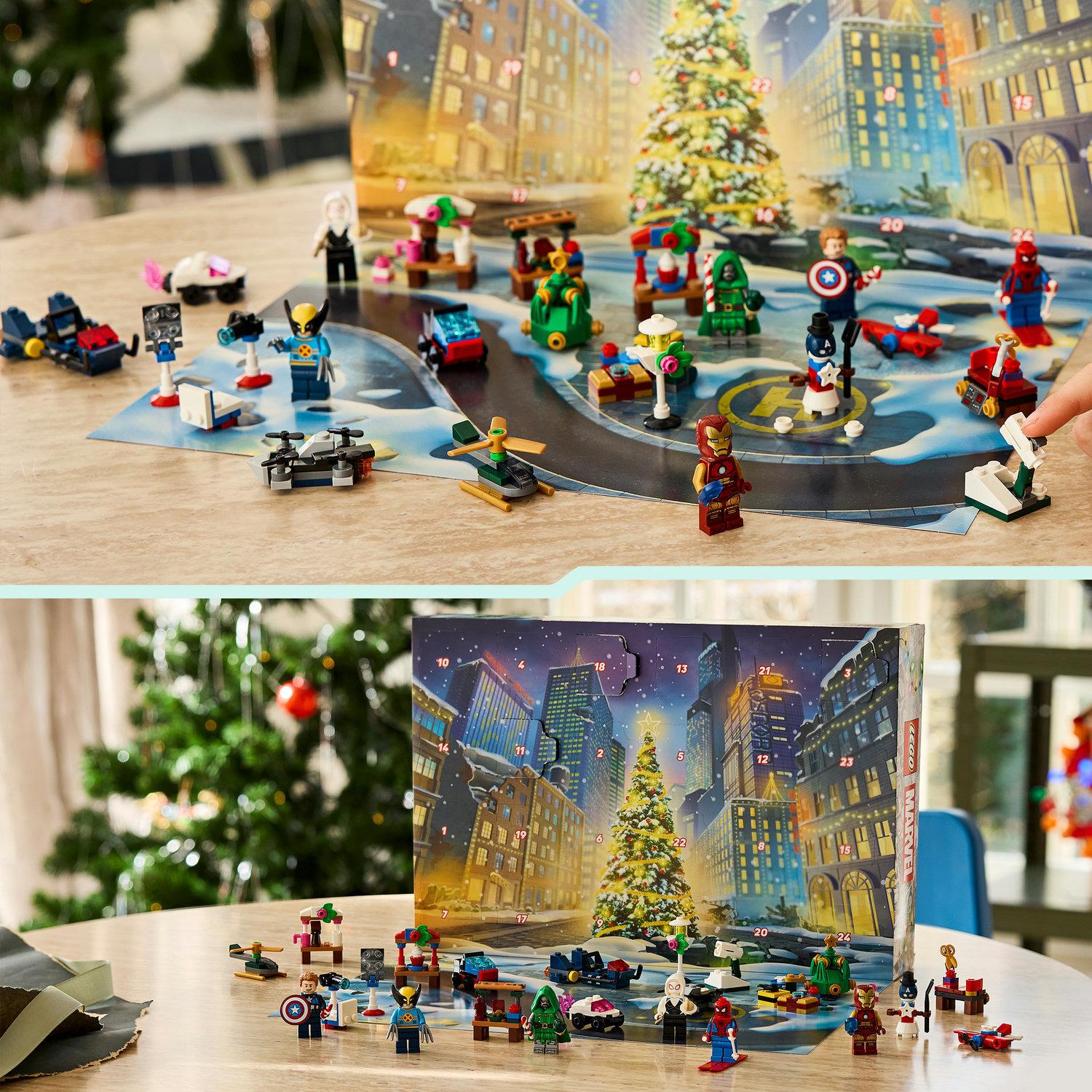 Voir la diapositive 6 : LEGO Marvel 76340 - Calendrier de l'avent 2026