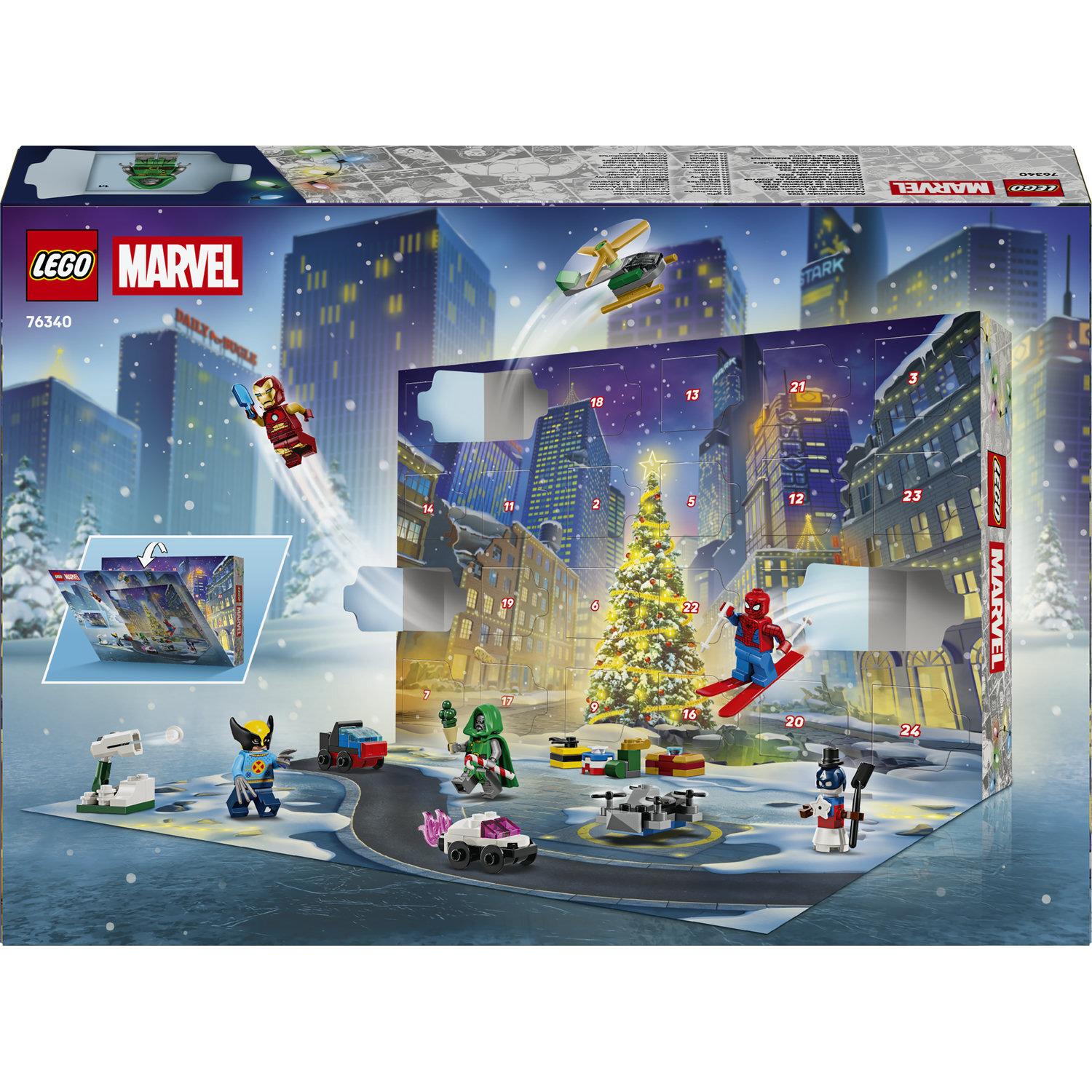 Voir la diapositive 7 : LEGO Marvel 76340 - Calendrier de l'avent 2026