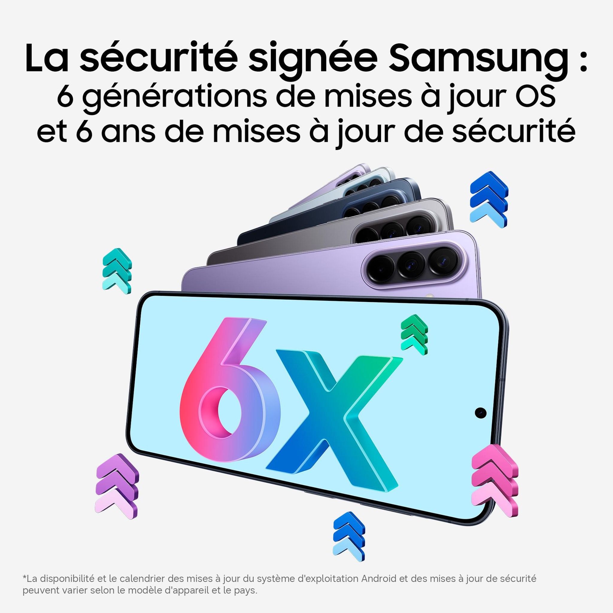 Voir la diapositive 9 : SAMSUNG Galaxy A57 5G 128Go - Lavande