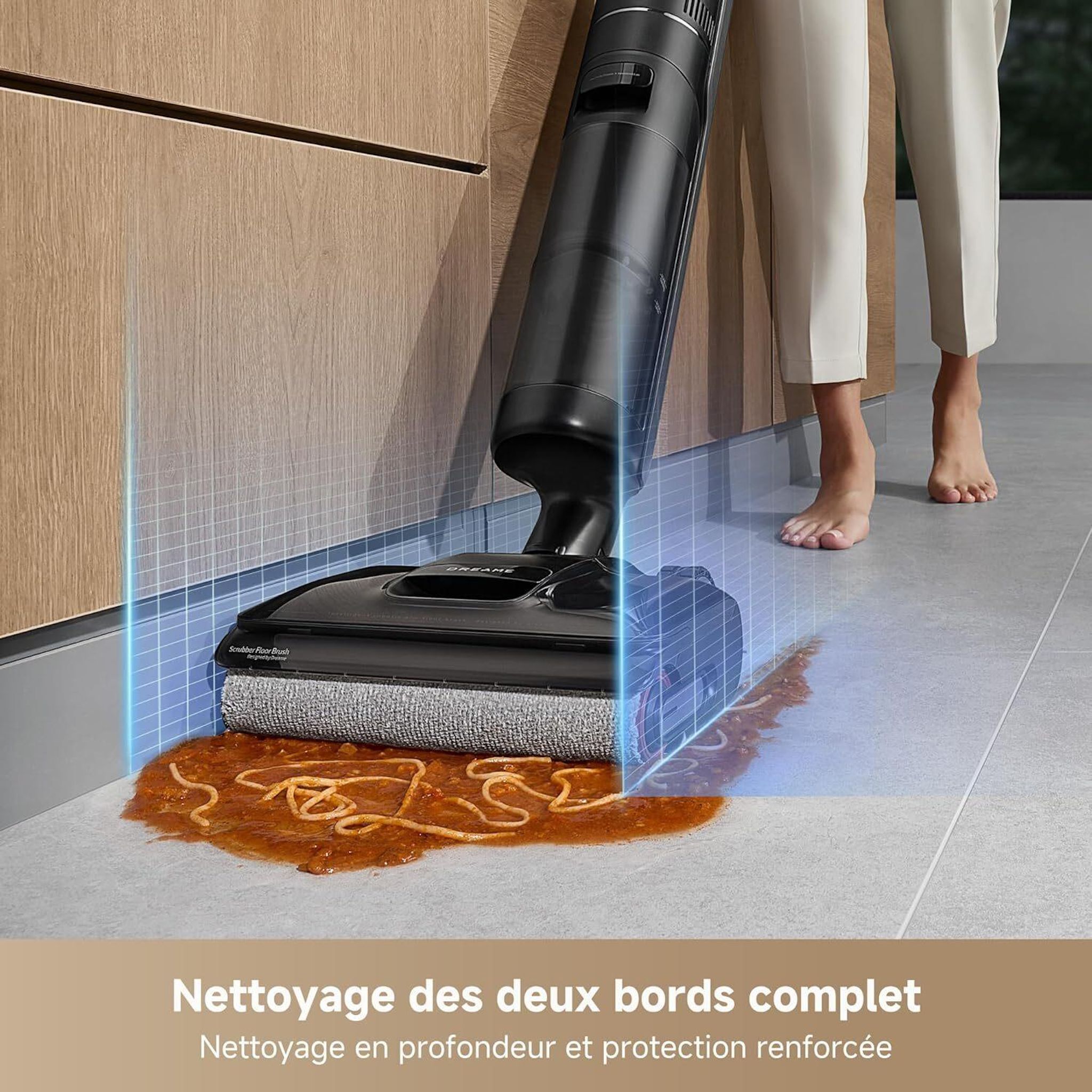 Voir la diapositive 9 : DREAME Aspirateur balai laveur H12PRO FLEXREACH - Noir