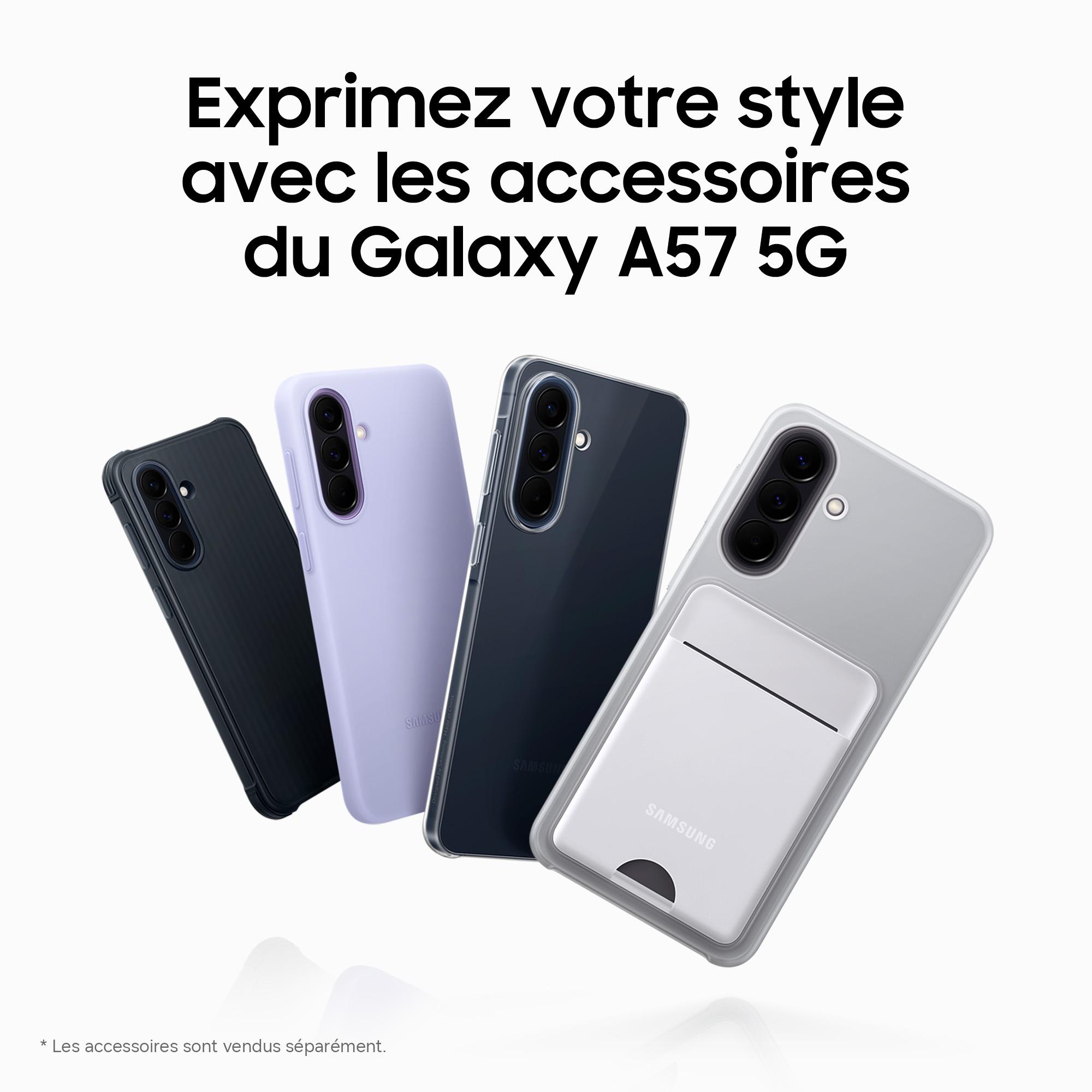 Voir la diapositive 7 : SAMSUNG Galaxy A57 5G 128Go - Bleu Clair