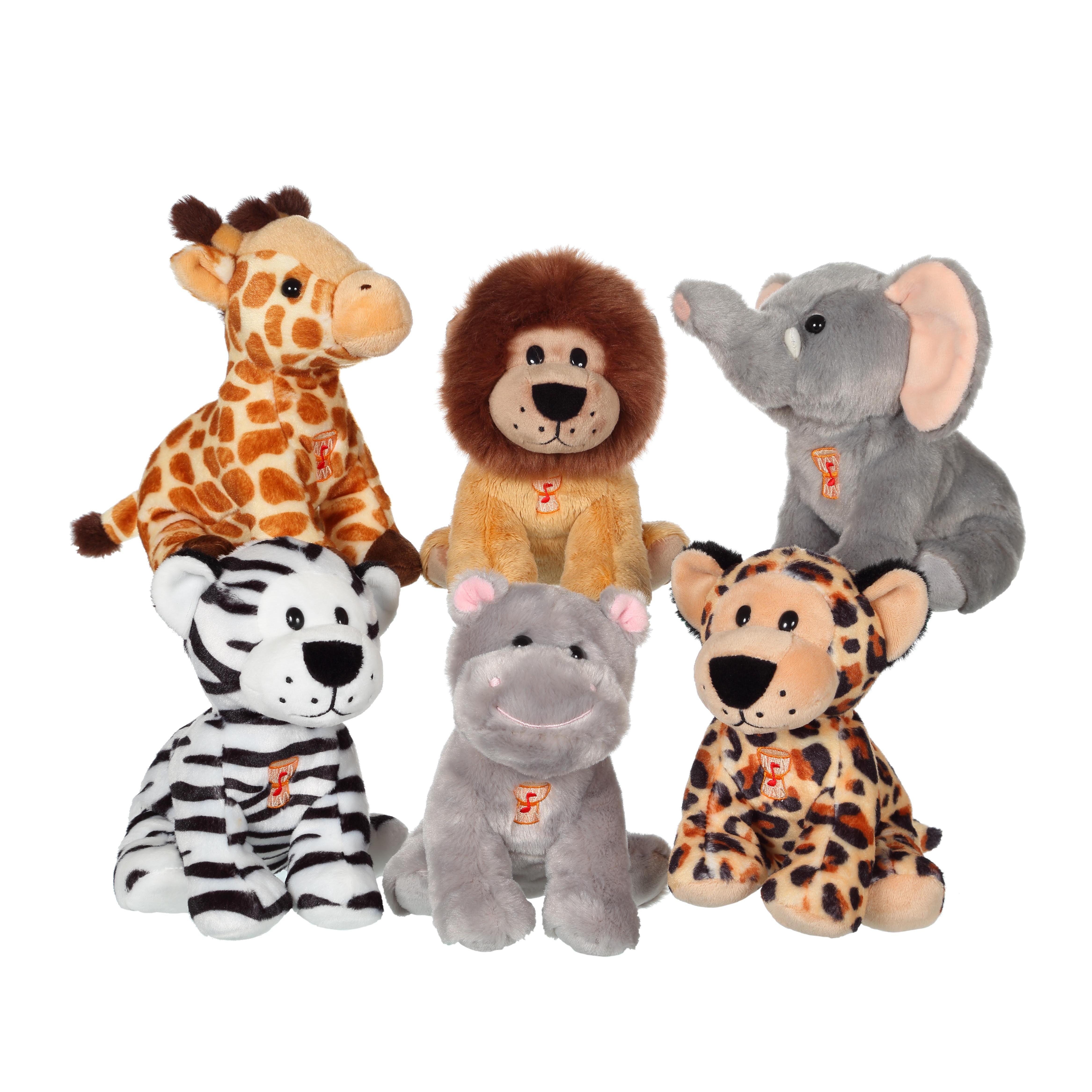 GIPSY TOYS Peluche Les Savanoos Sonores 15 cm