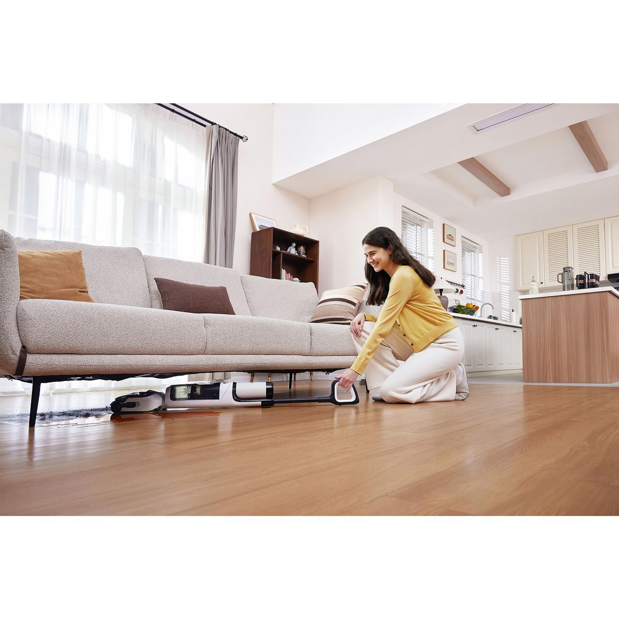 Voir la diapositive 7 : TINECO Aspirateur balai laveur FLOOR S5 STRETCH - Bleu