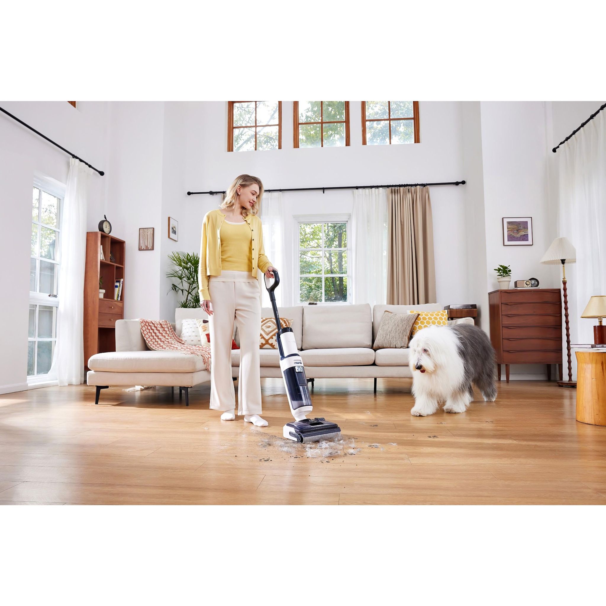 Voir la diapositive 11 : TINECO Aspirateur balai laveur FLOOR S5 STRETCH - Bleu