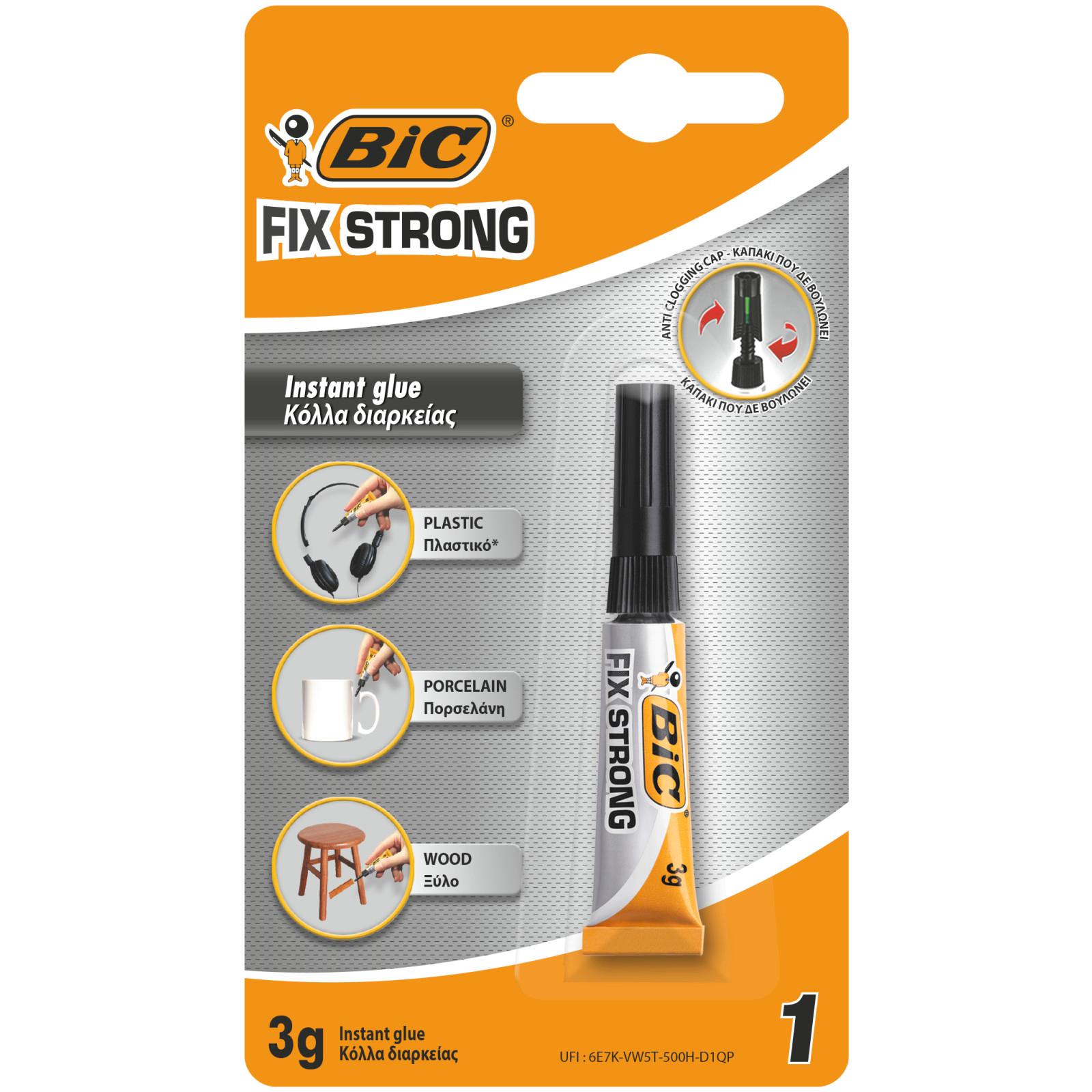 BIC Tube de glue Fix Strong
