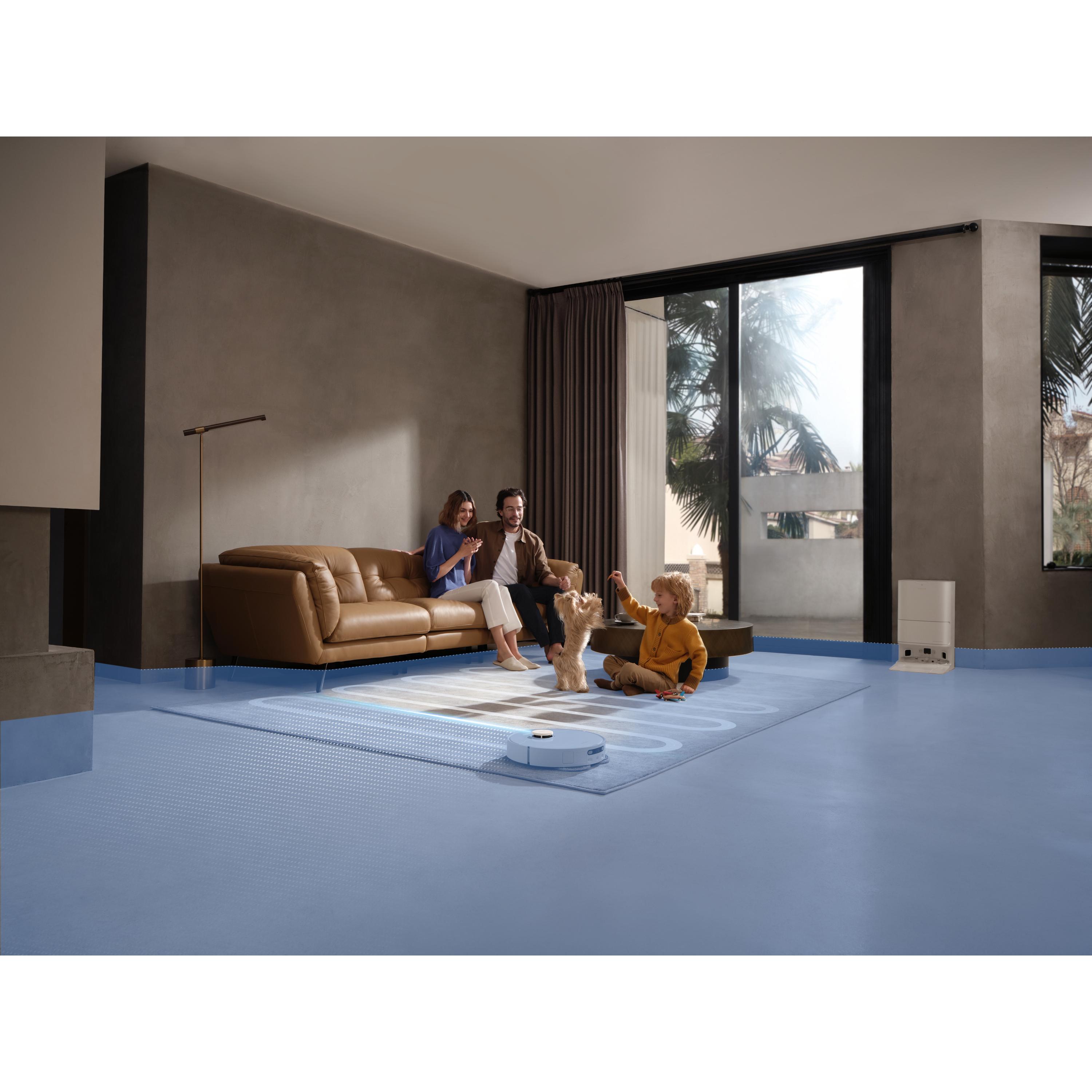 Voir la diapositive 10 : DREAME Aspirateur robot D20 ULTRA - Blanc