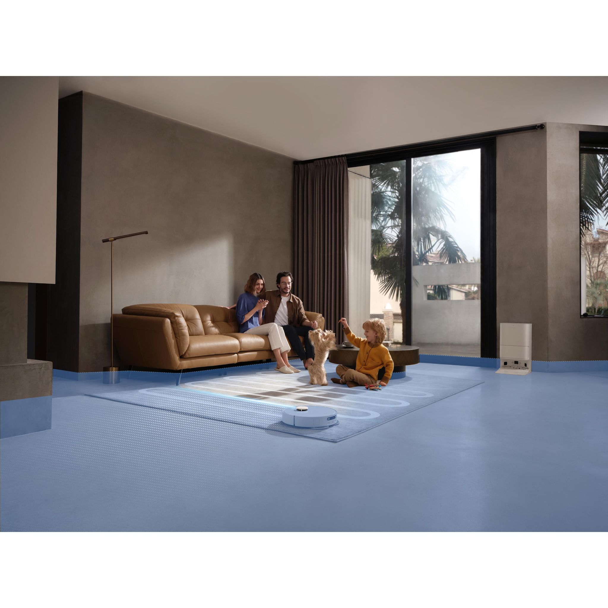 Voir la diapositive 10 : DREAME Aspirateur robot D20 ULTRA - Blanc