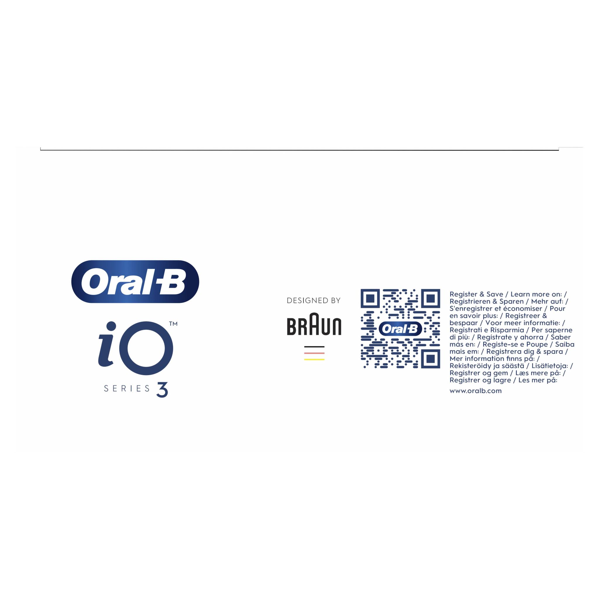 Voir la diapositive 12 : ORAL-B Brosse à dents électrique IO3S - Noir