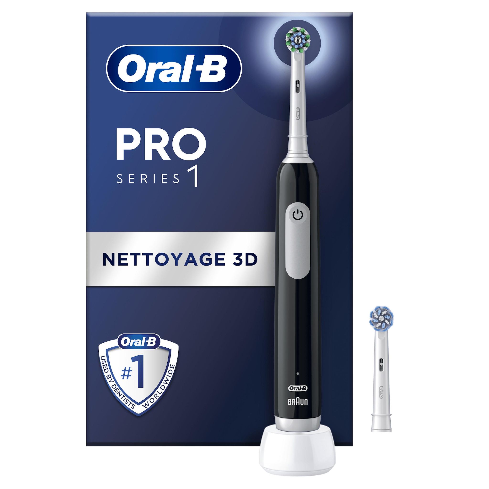 ORAL-B Brosse à dents électrique PRO 1 N - Noir