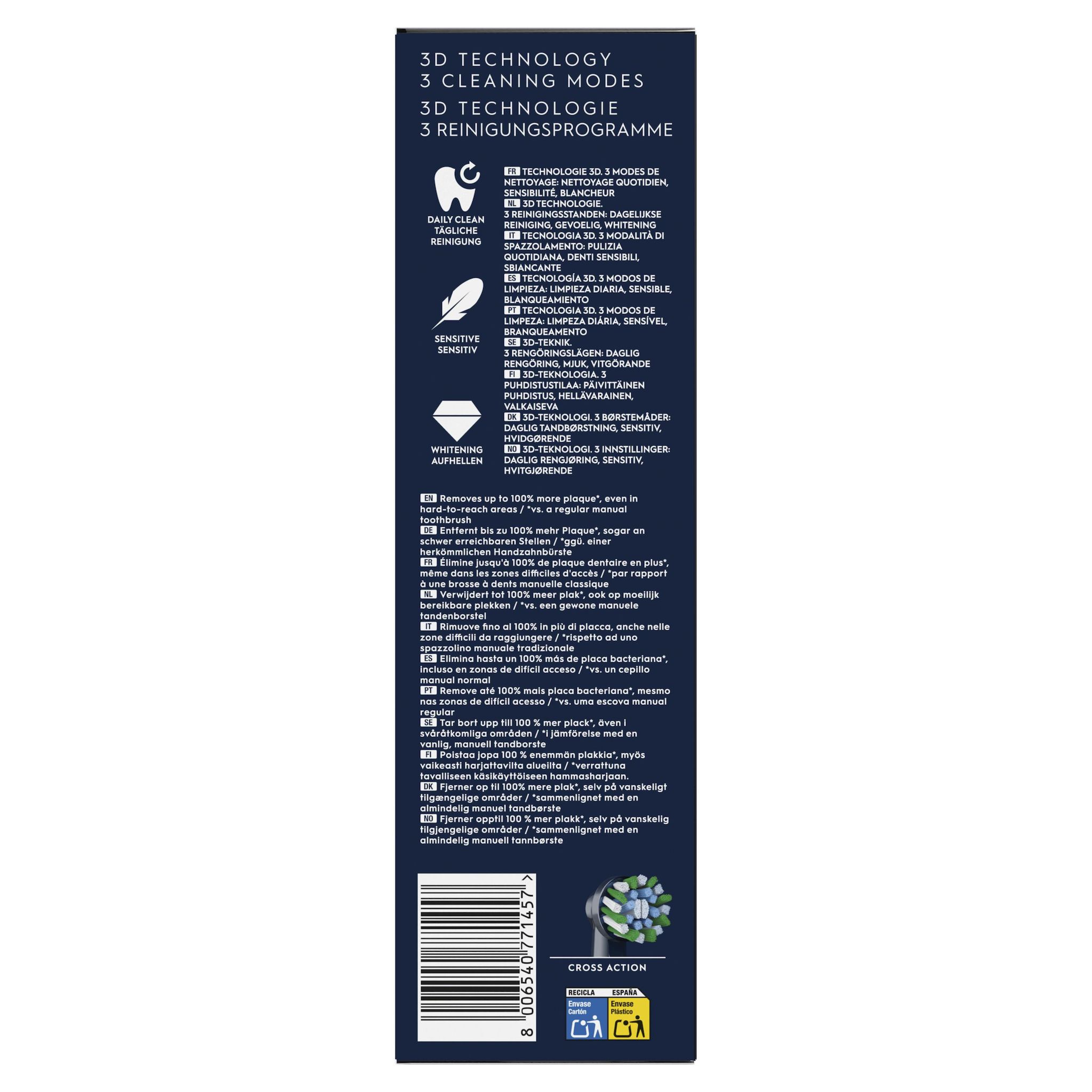 Voir la diapositive 9 : ORAL-B Brosse à dents électrique PRO 1 N - Noir