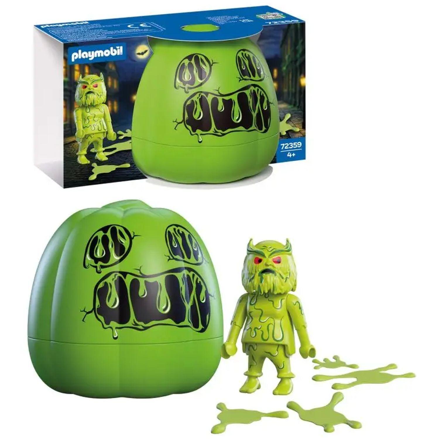 Voir la diapositive 2 : PLAYMOBIL 72359 - Citrouille Monstre gluant Slime