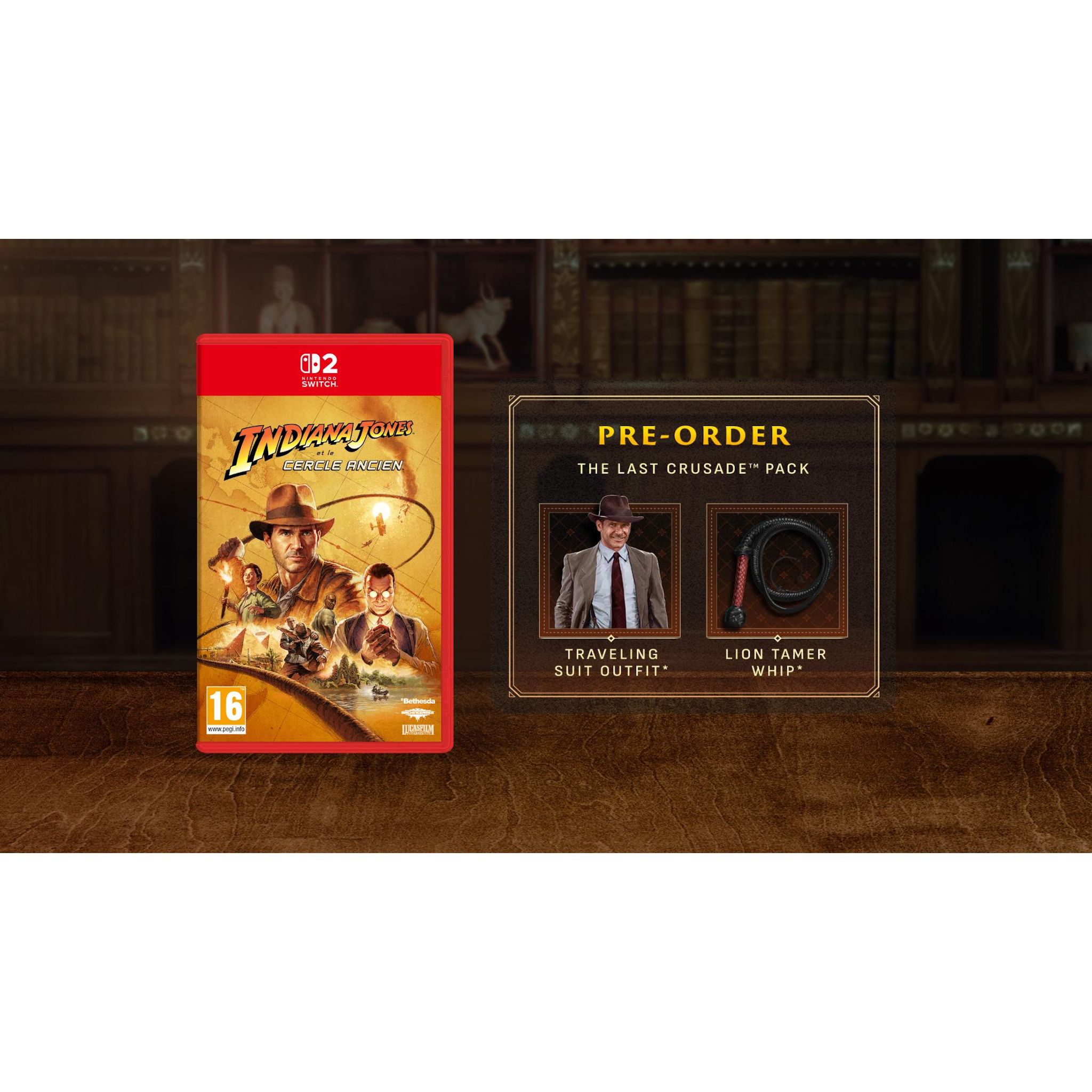 Voir la diapositive 2 : Indiana Jones Et Le Cercle Ancien Nintendo Switch 2