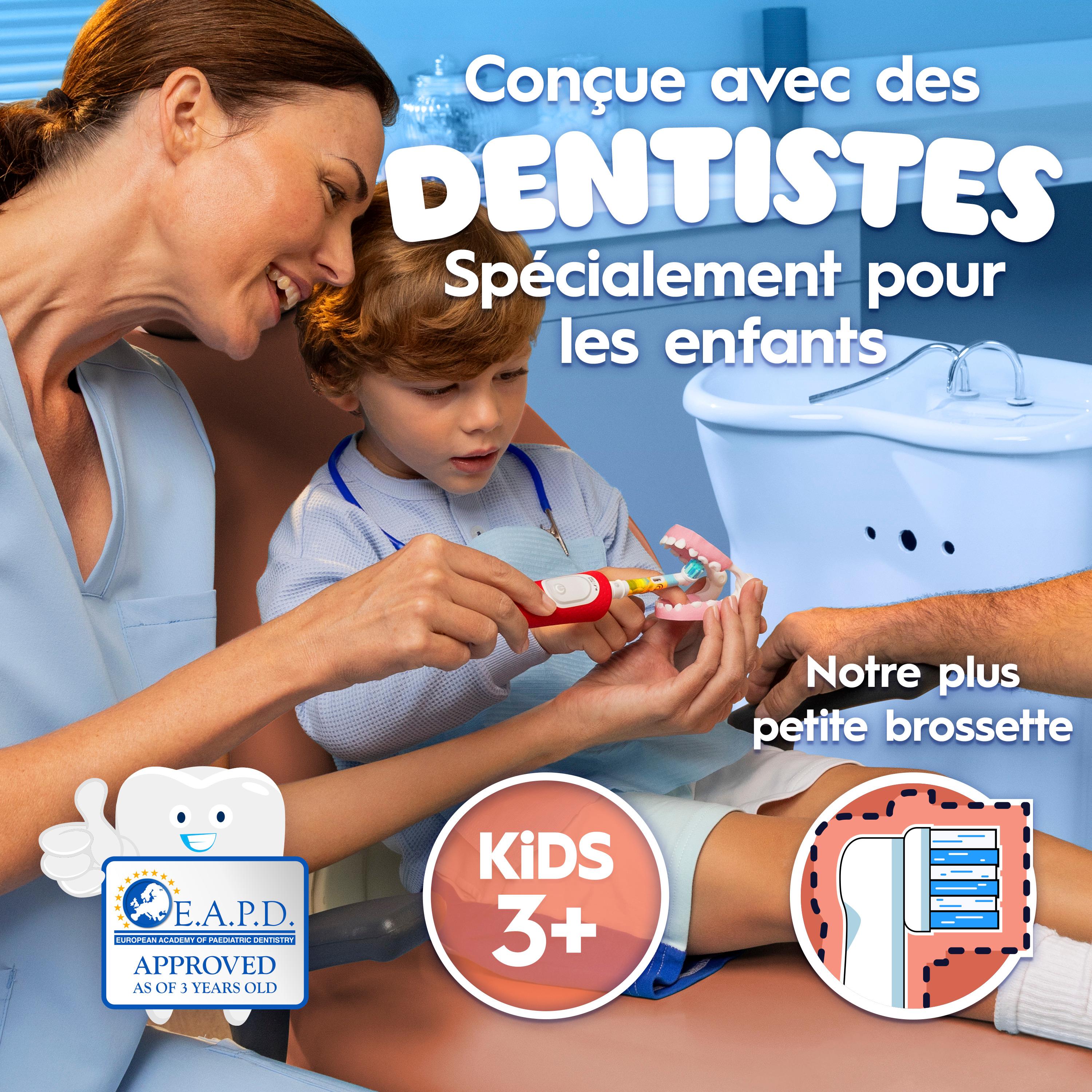 Voir la diapositive 3 : ORAL-B Brosse à dents électrique Kids Le Roi Lion
