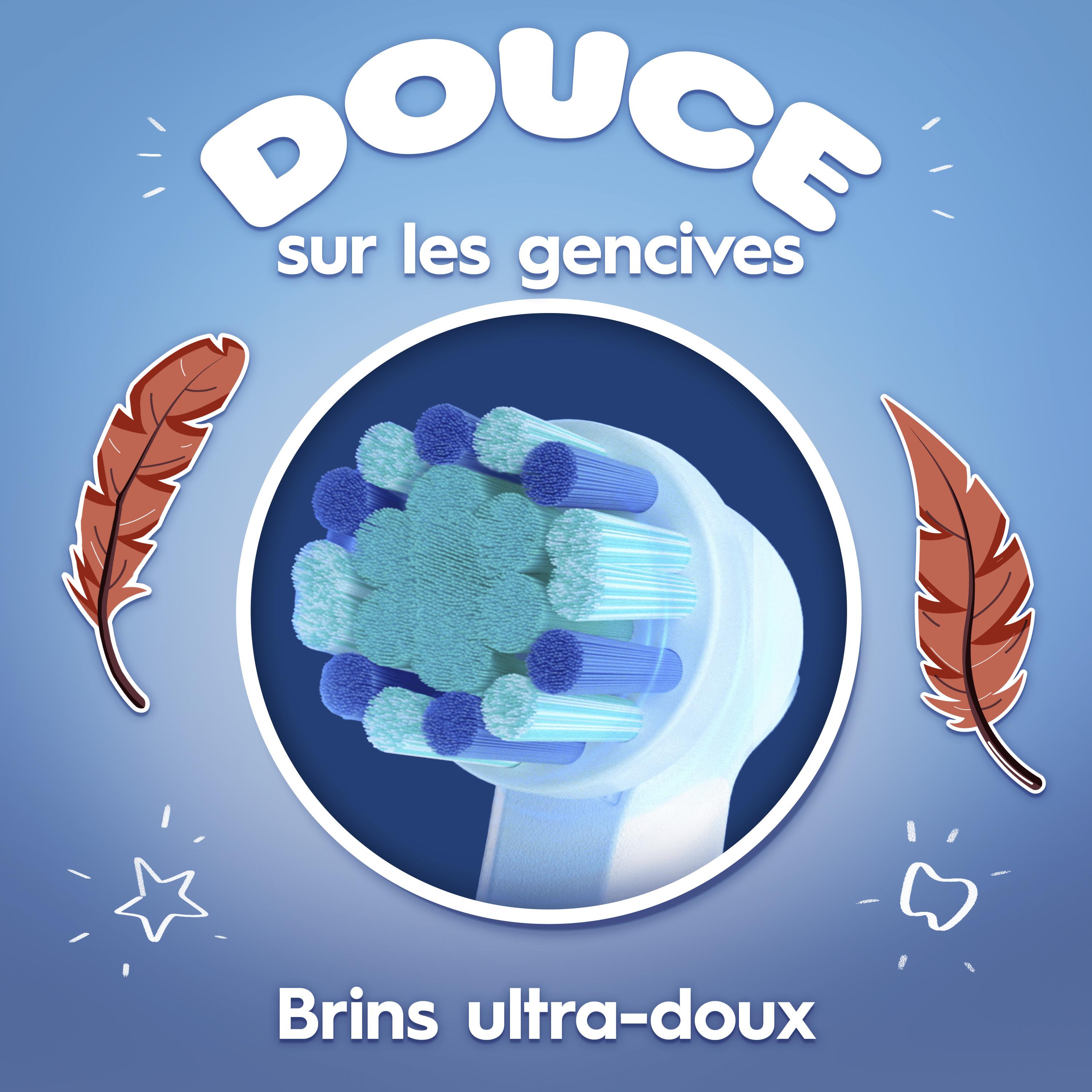 Voir la diapositive 4 : ORAL-B Brosse à dents électrique Kids Le Roi Lion