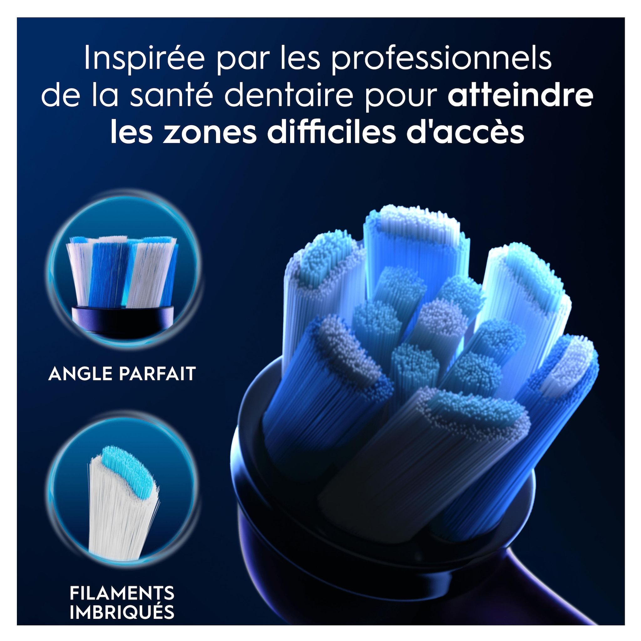 Voir la diapositive 3 : ORAL-B Lot de 6 brossettes Ultimate Clean