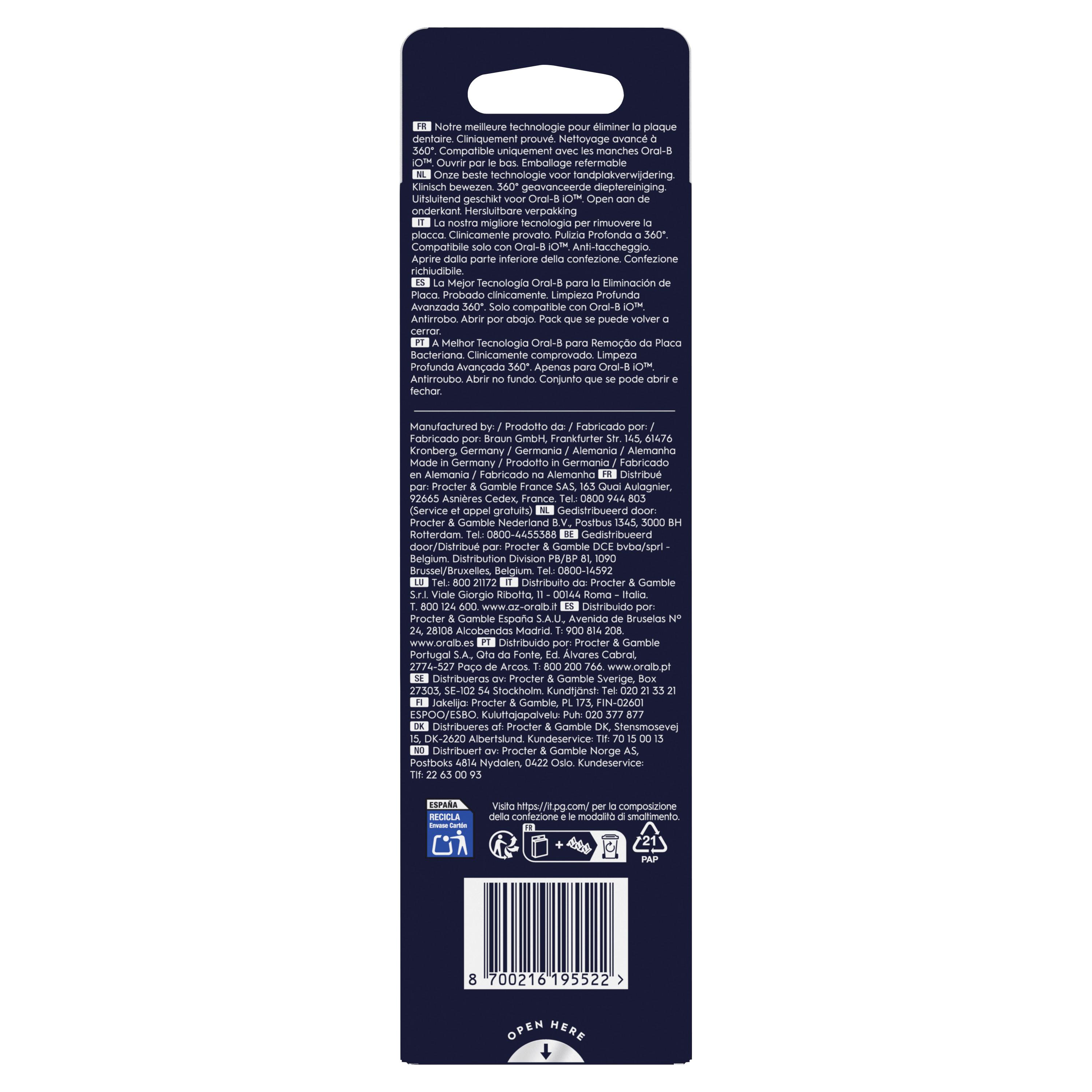 Voir la diapositive 11 : ORAL-B Lot de 6 brossettes Ultimate Clean