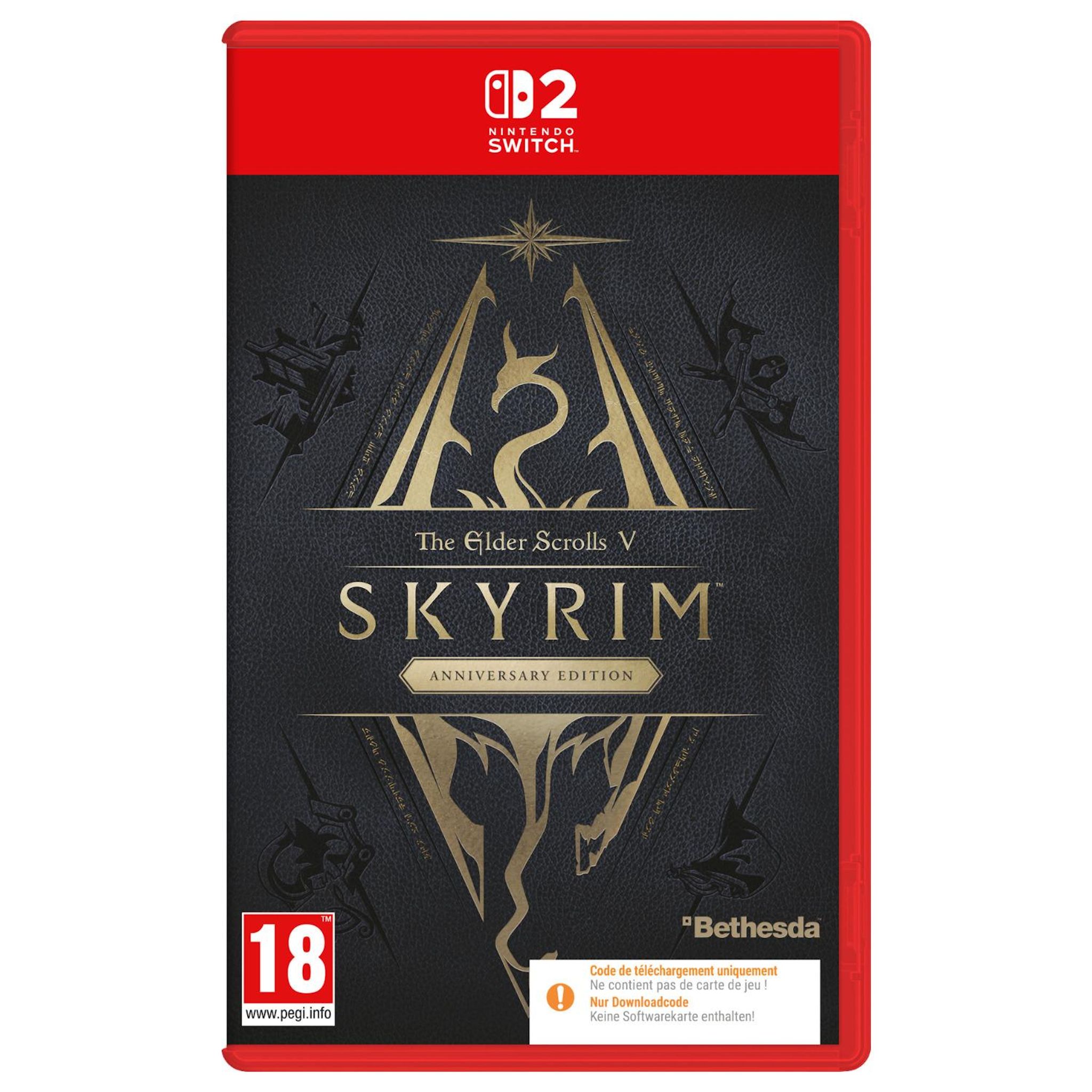 The Elder Scrolls V : Skyrim Anniversary Edition Nintendo Switch 2