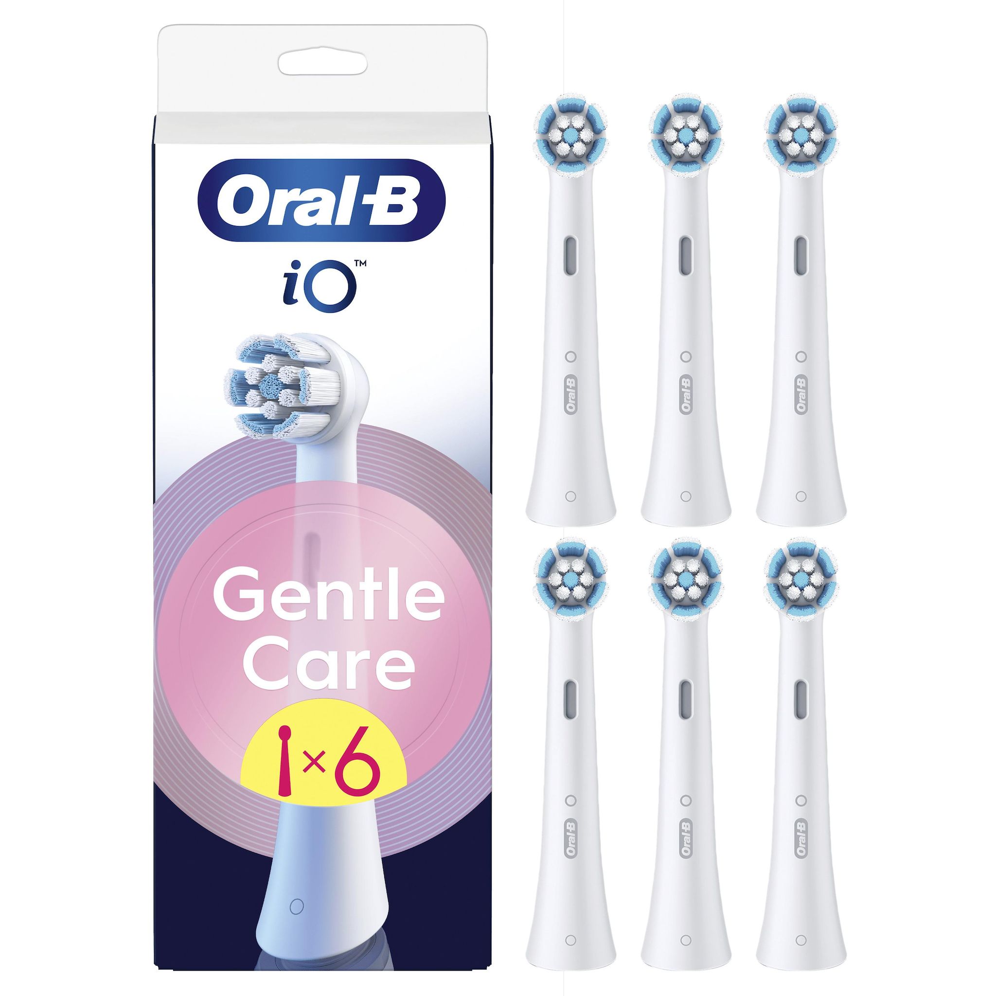 ORAL-B Lot de 6 brossettes Gentle Care