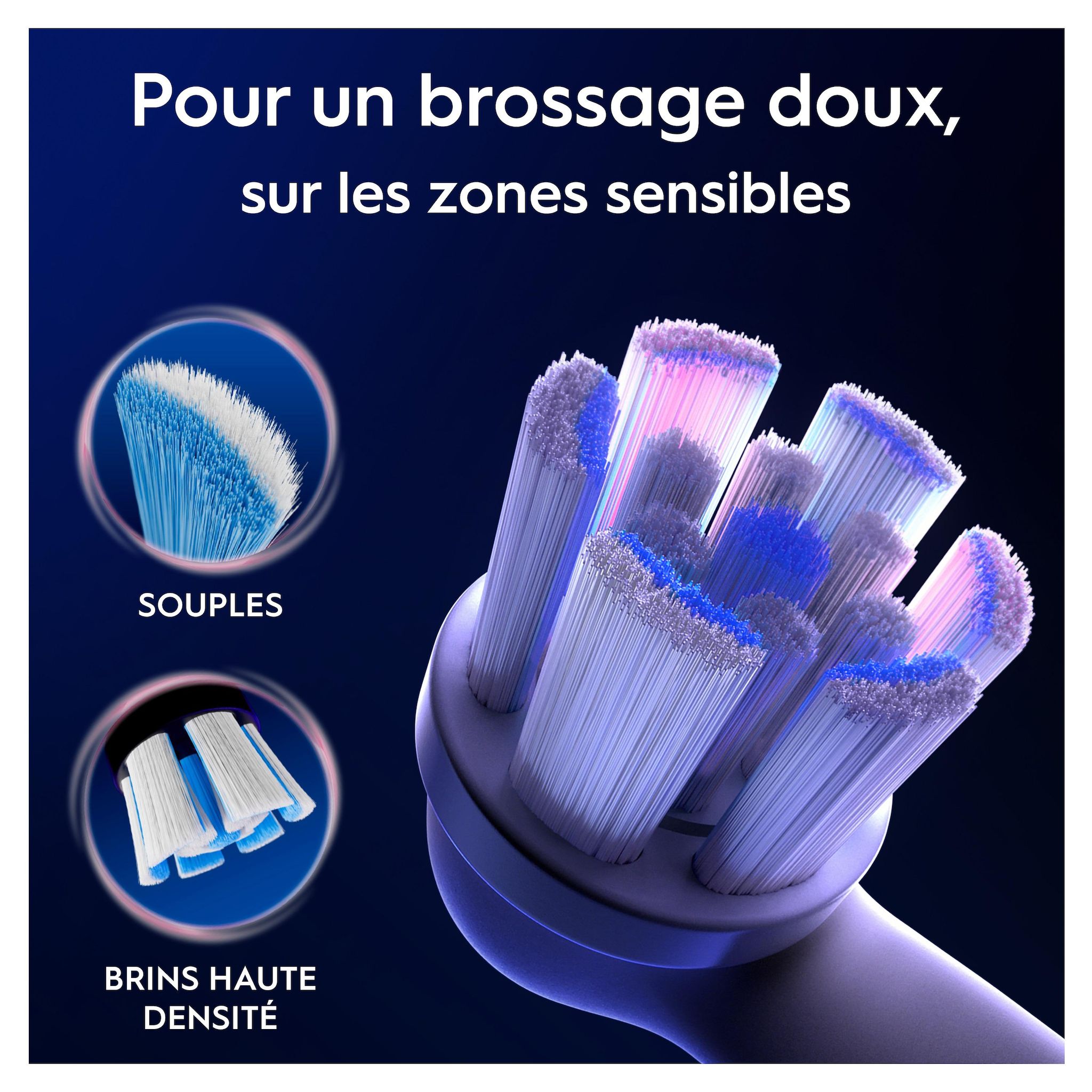 Voir la diapositive 3 : ORAL-B Lot de 6 brossettes Gentle Care