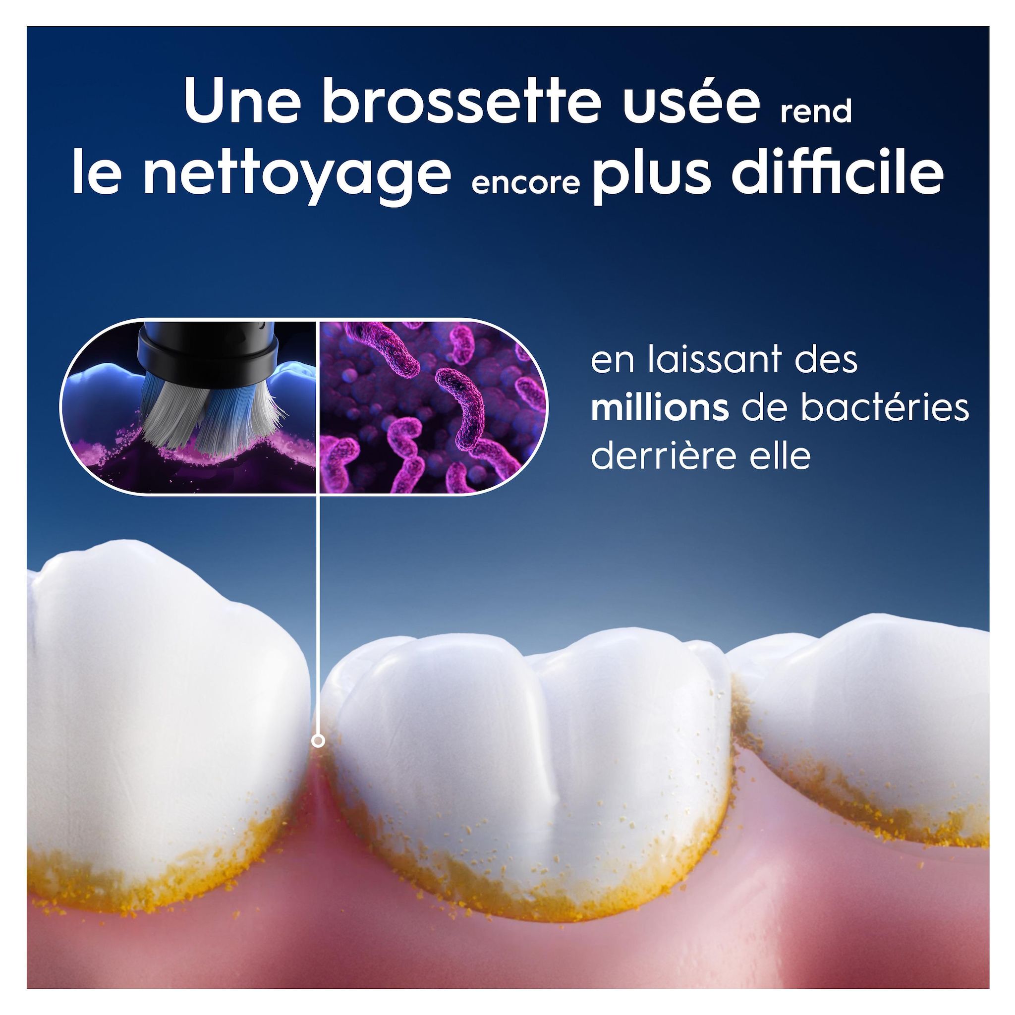 Voir la diapositive 5 : ORAL-B Lot de 6 brossettes Gentle Care