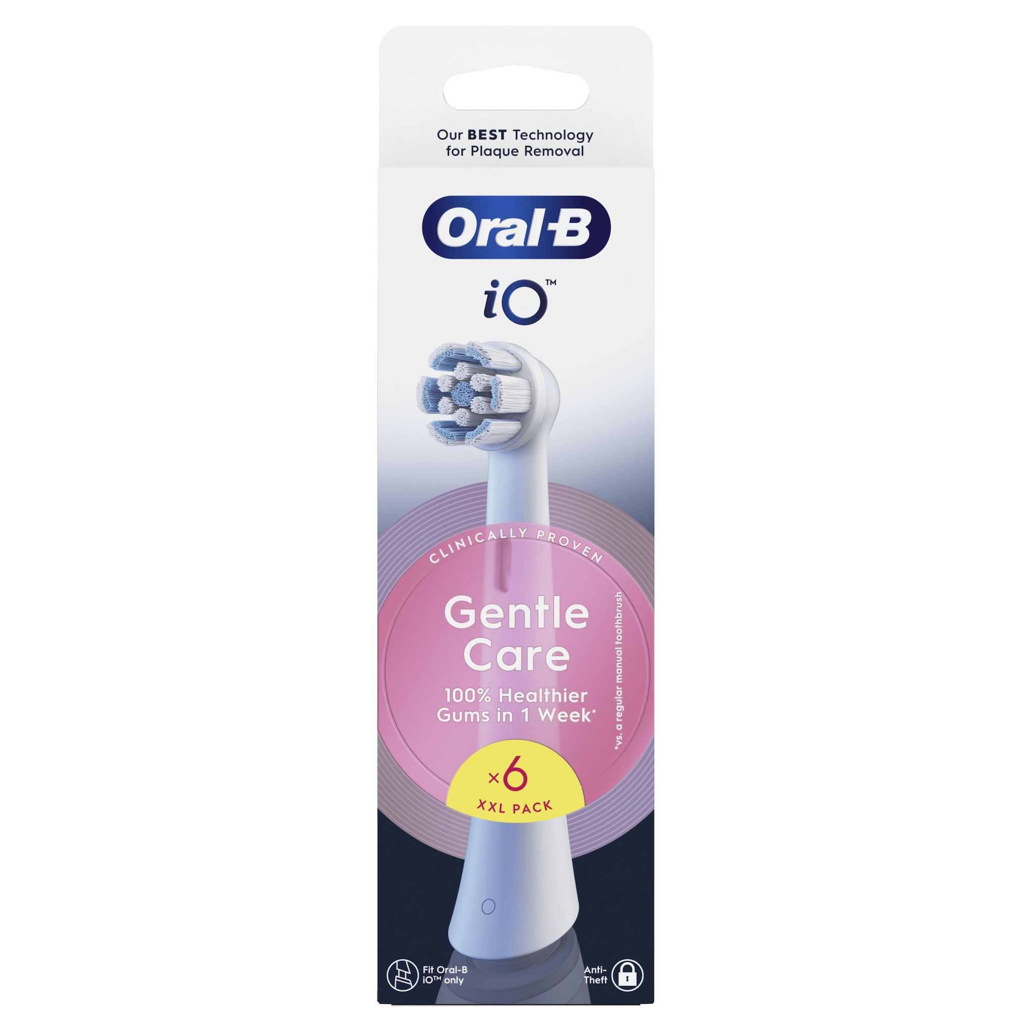 Voir la diapositive 10 : ORAL-B Lot de 6 brossettes Gentle Care