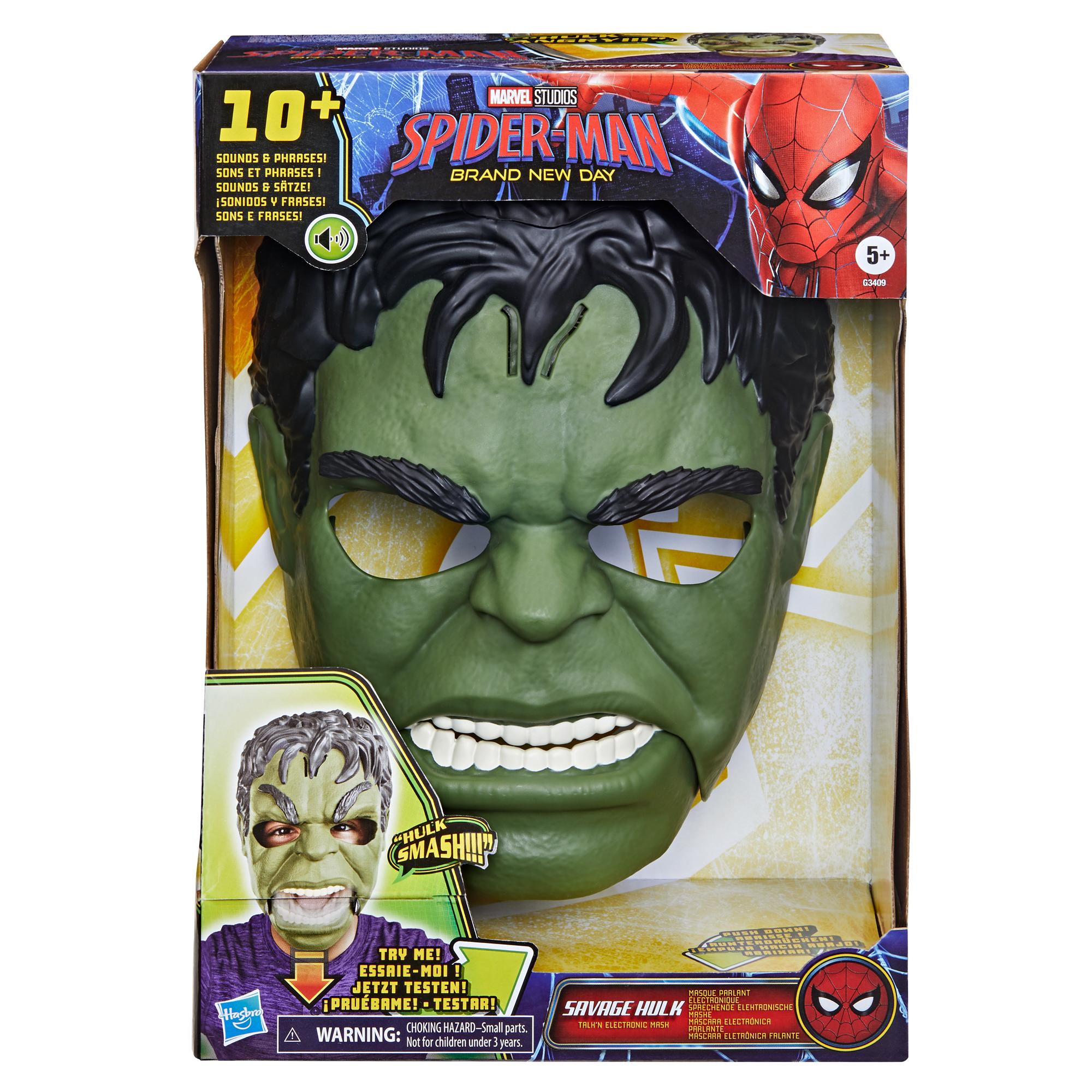 HASBRO Masque parlant électronique Hulk - Spider-Man Brand New Day