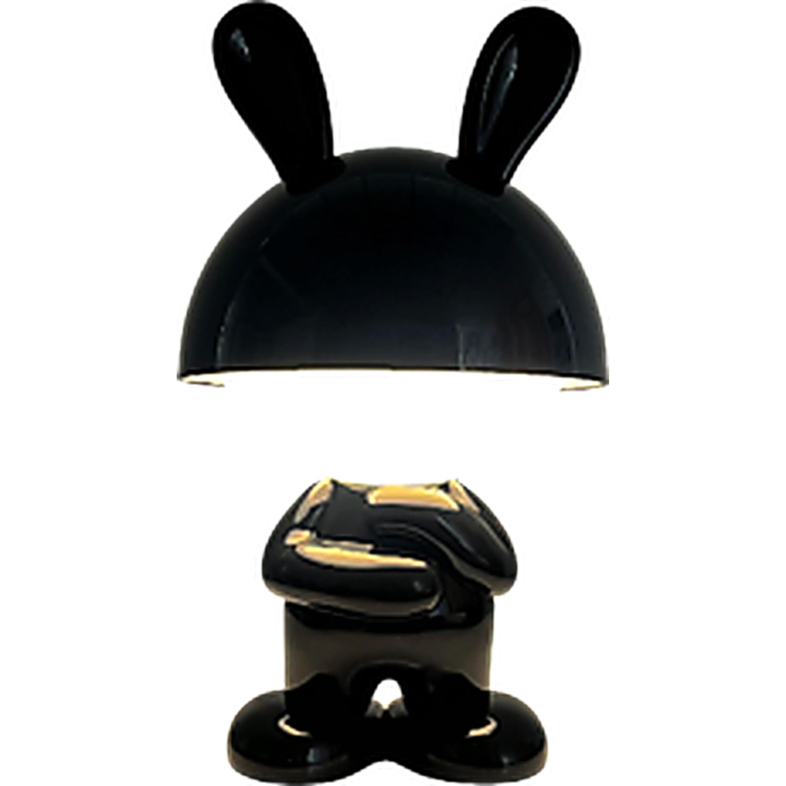 XANLITE Veilleuse lapin - Noir