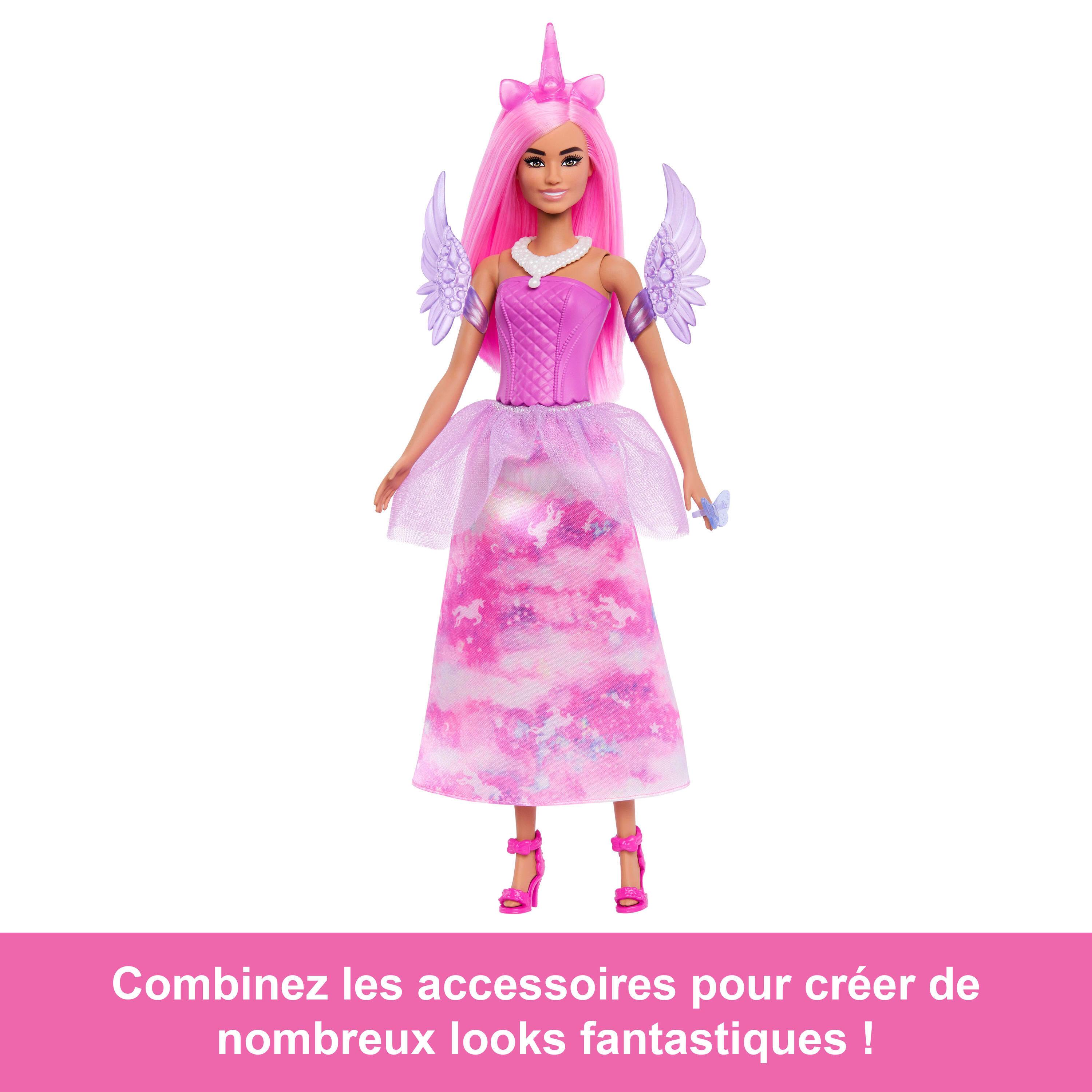 Voir la diapositive 2 : MATTEL Calendrier de l'avent Barbie Fantasy