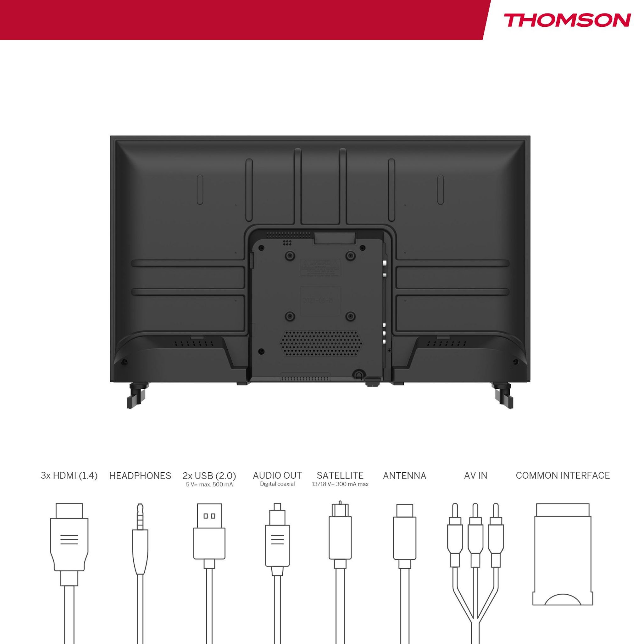Voir la diapositive 6 : THOMSON TV FHD 40FD2S13