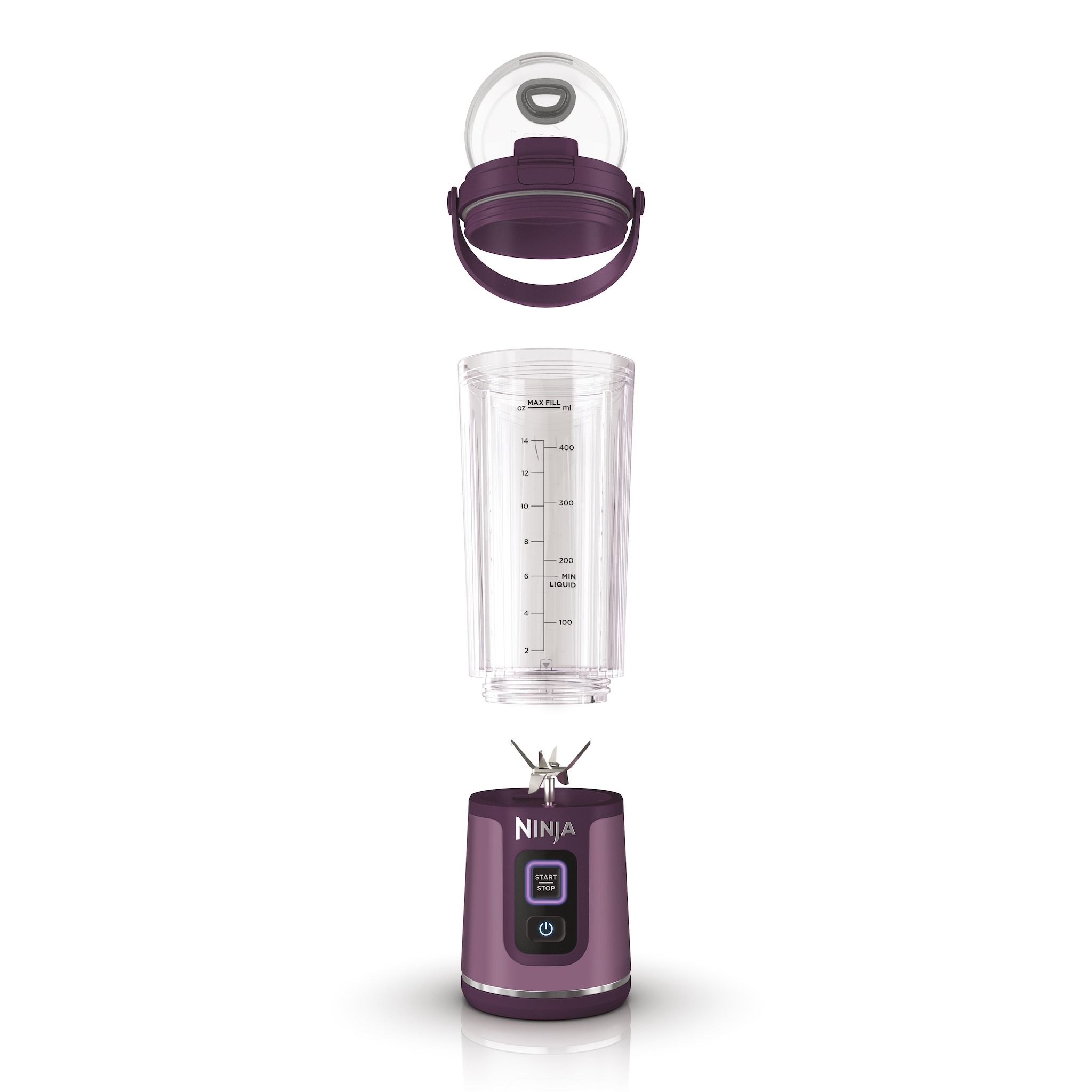 Voir la diapositive 2 : NINJA Blender BC151EUPR - Violet