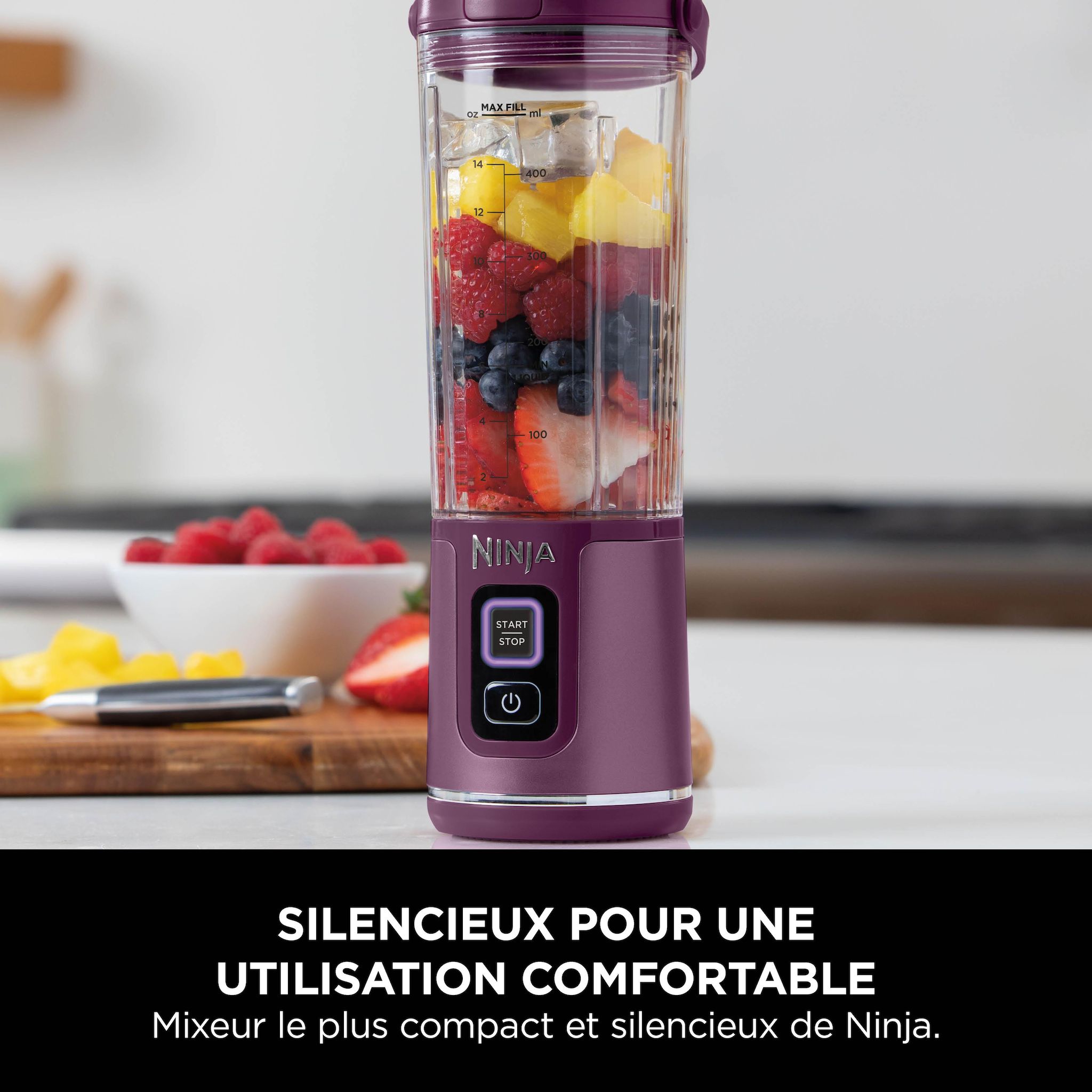 Voir la diapositive 3 : NINJA Blender BC151EUPR - Violet