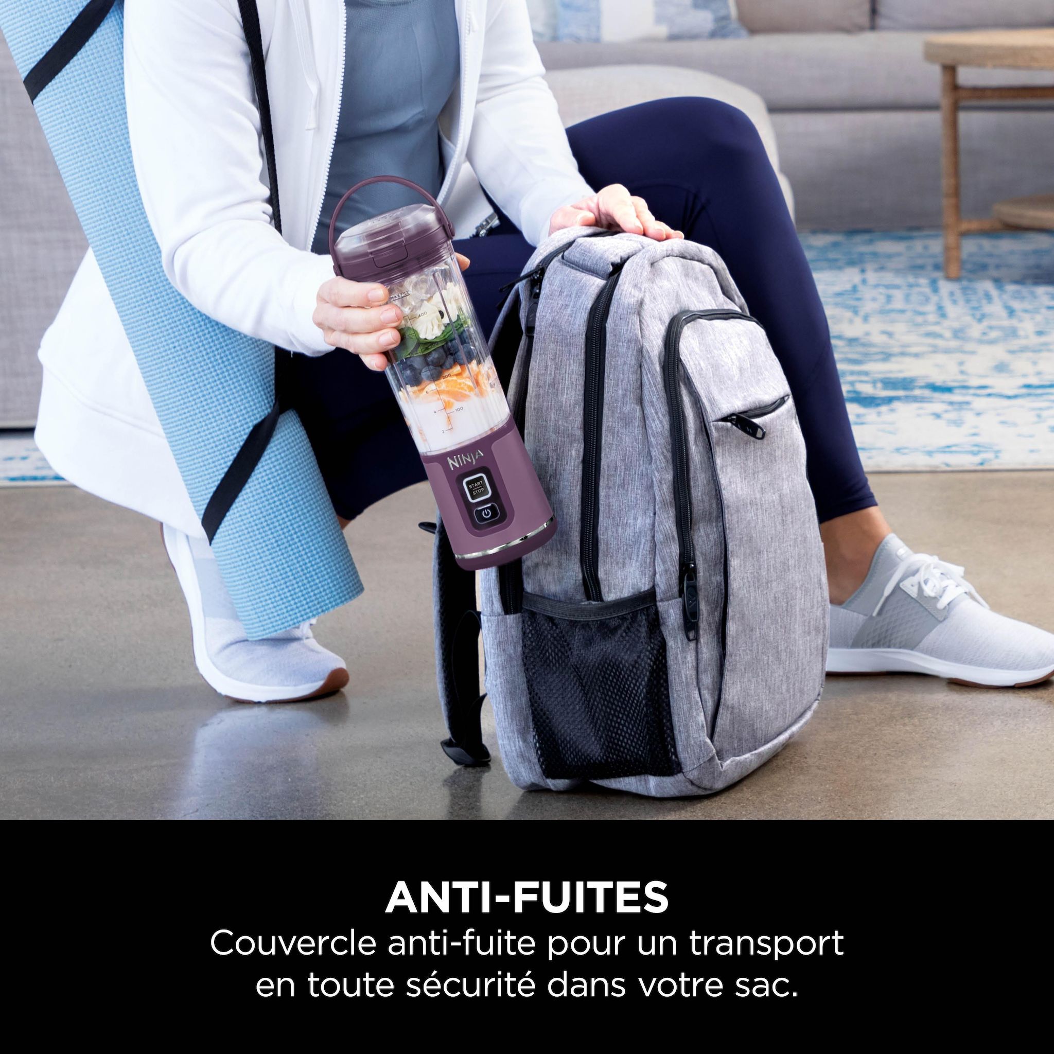 Voir la diapositive 8 : NINJA Blender BC151EUPR - Violet