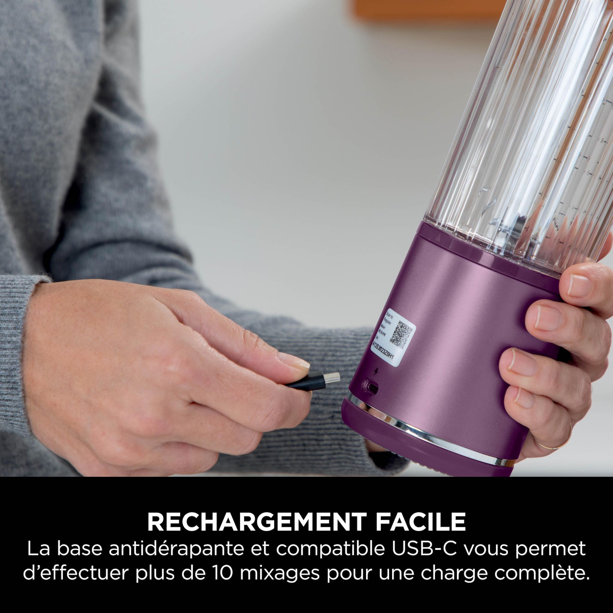 Voir la diapositive 11 : NINJA Blender BC151EUPR - Violet