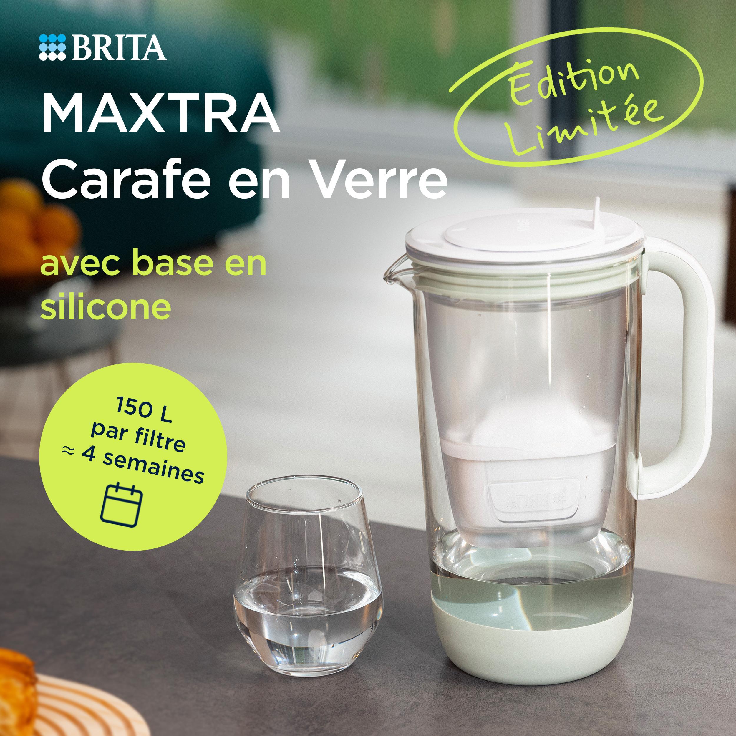 Voir la diapositive 2 : BRITA Carafe en verre + 2 cartouches MAXTRA PRO Pure Performance - Vert