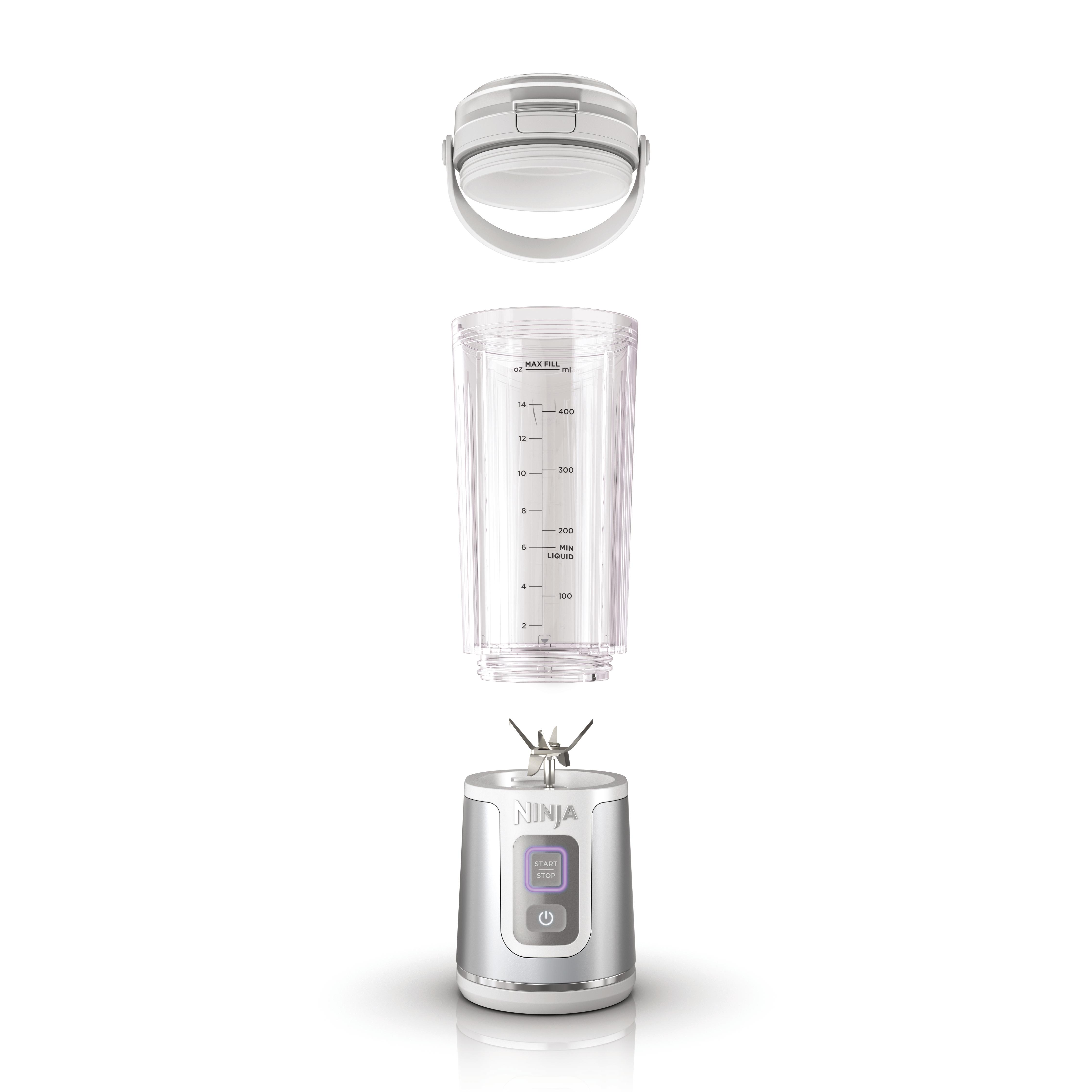 Voir la diapositive 2 : NINJA Blender BC151EUWH - Blanc
