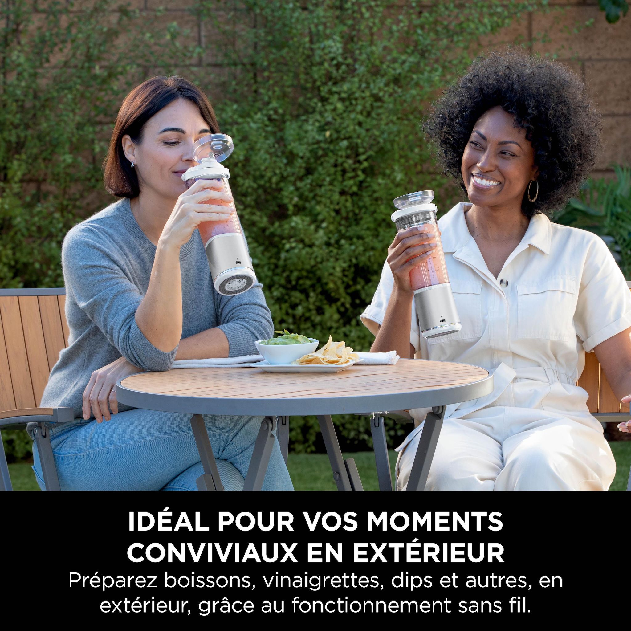 Voir la diapositive 4 : NINJA Blender BC151EUWH - Blanc