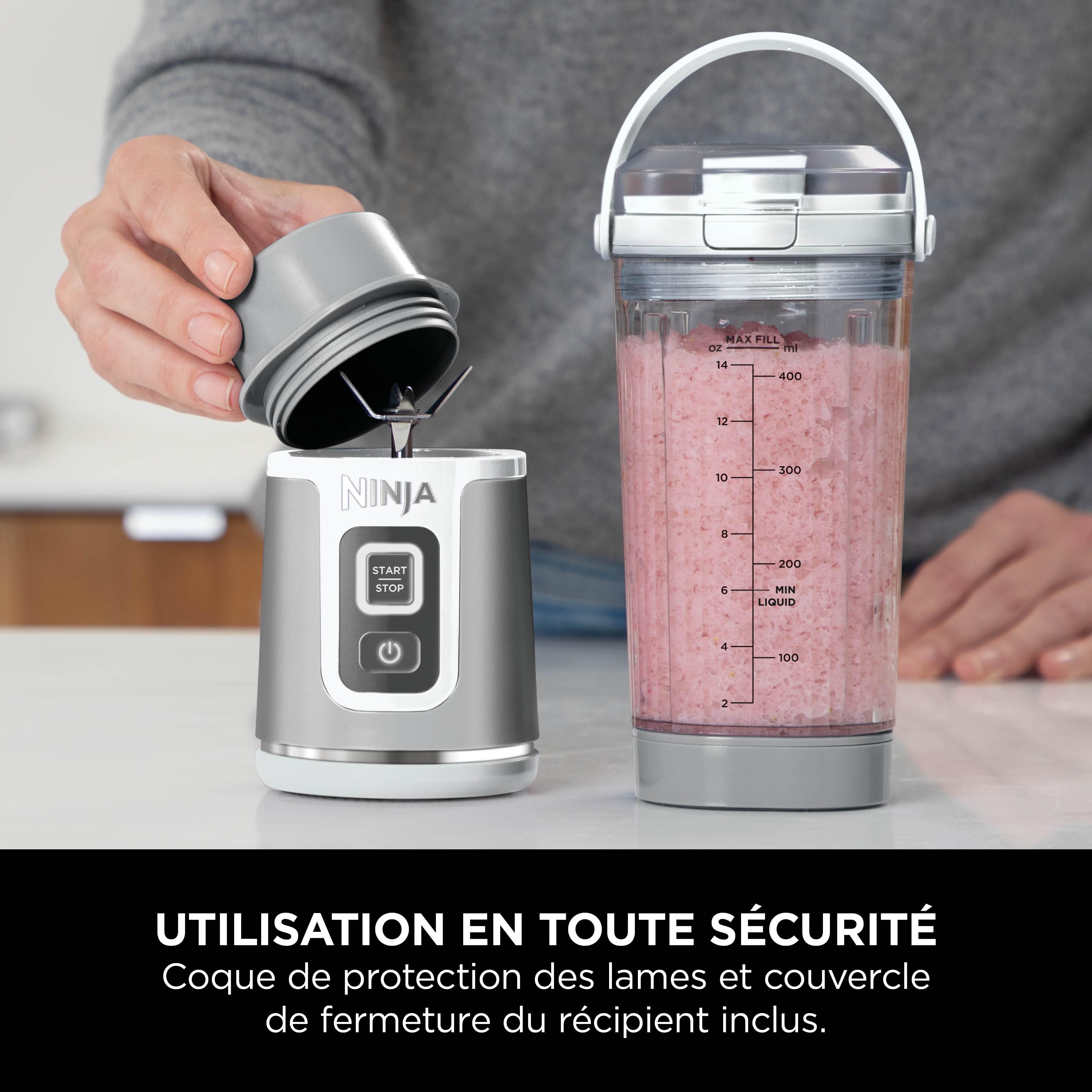 Voir la diapositive 9 : NINJA Blender BC151EUWH - Blanc