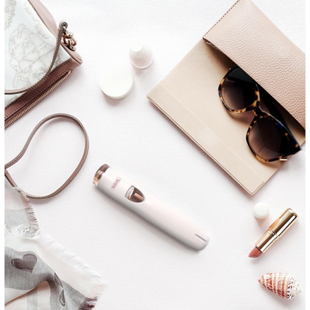 Voir la diapositive 8 : WAHL Épilateur facial 3029467 - Rose