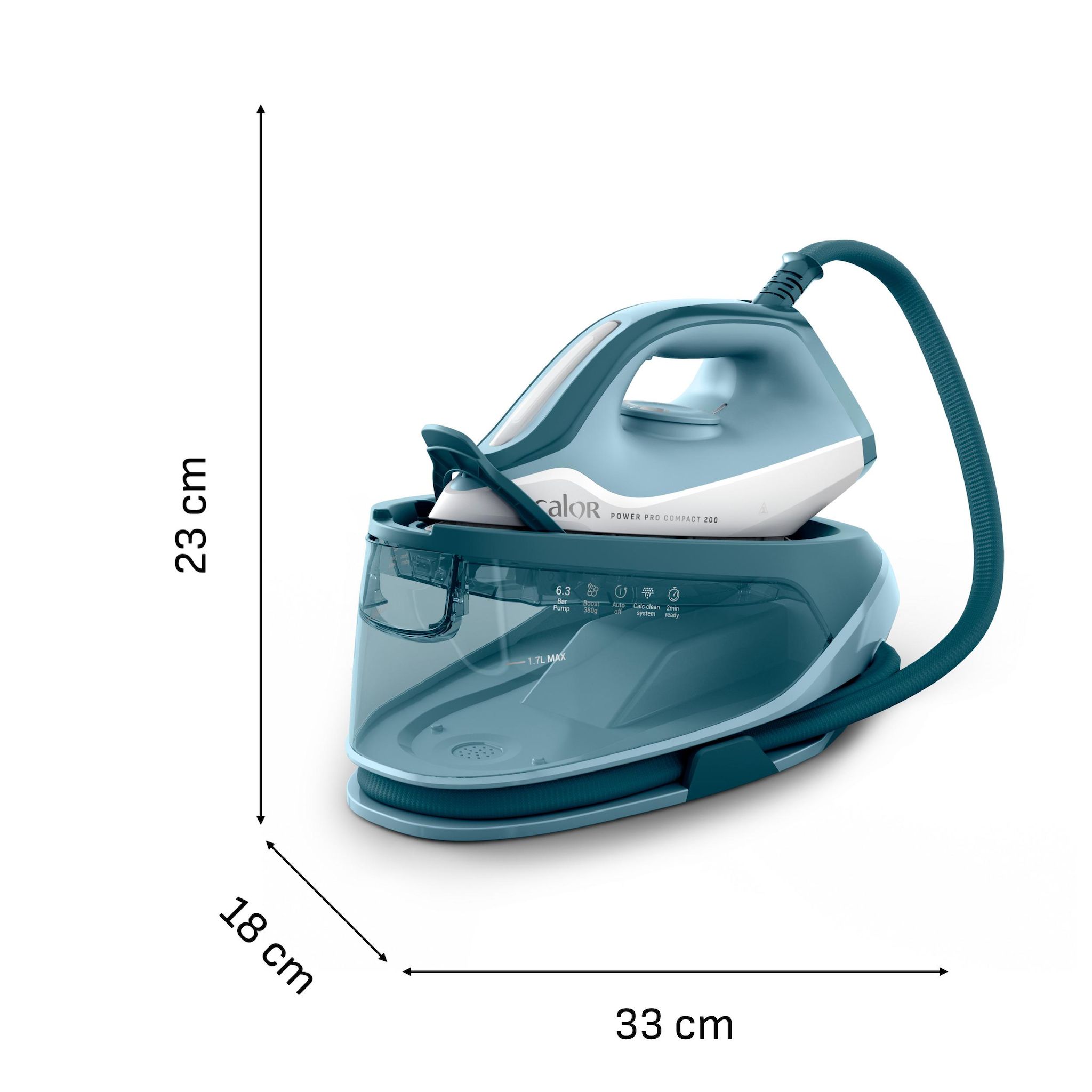 Voir la diapositive 8 : CALOR Centrale vapeur SV6213 - Bleu