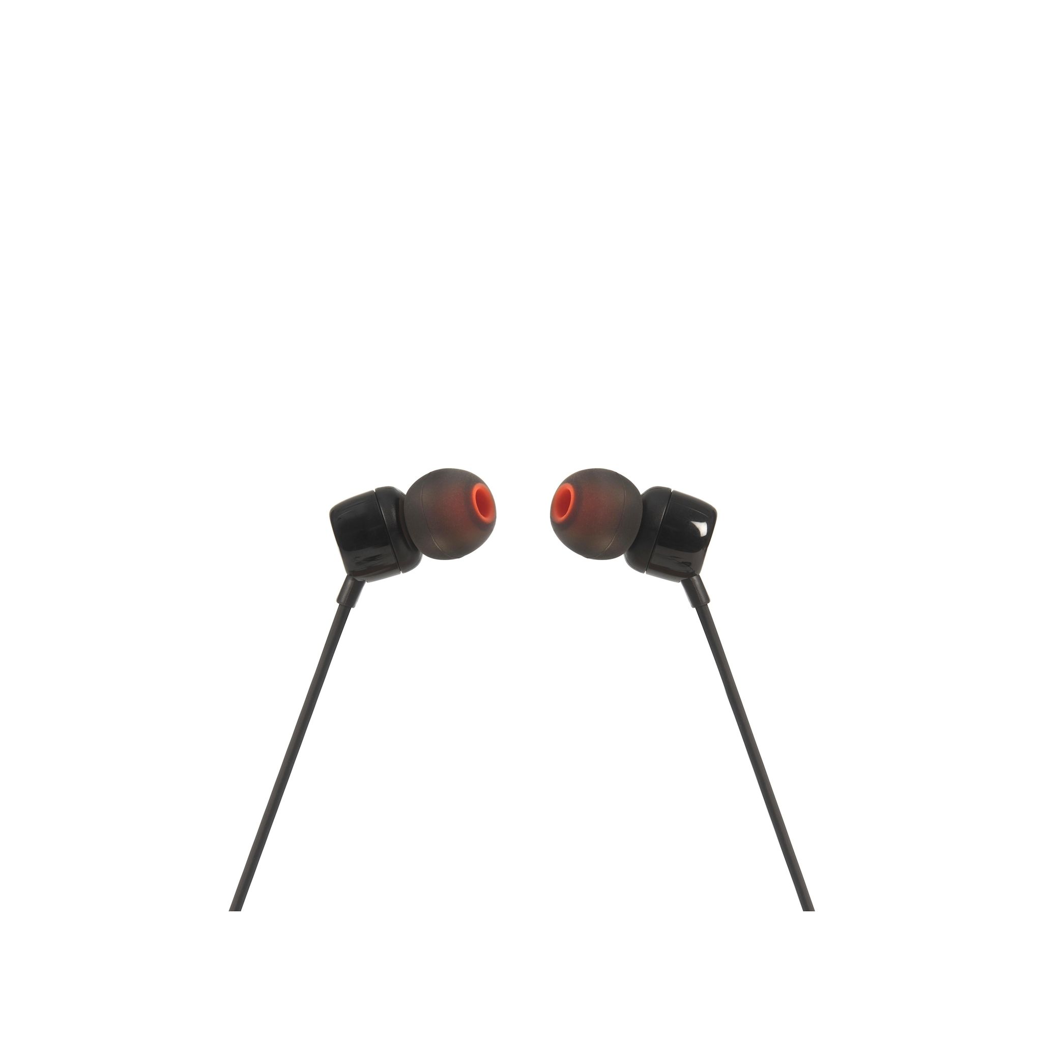 Voir la diapositive 2 : JBL Écouteurs T110 Jack - Noir