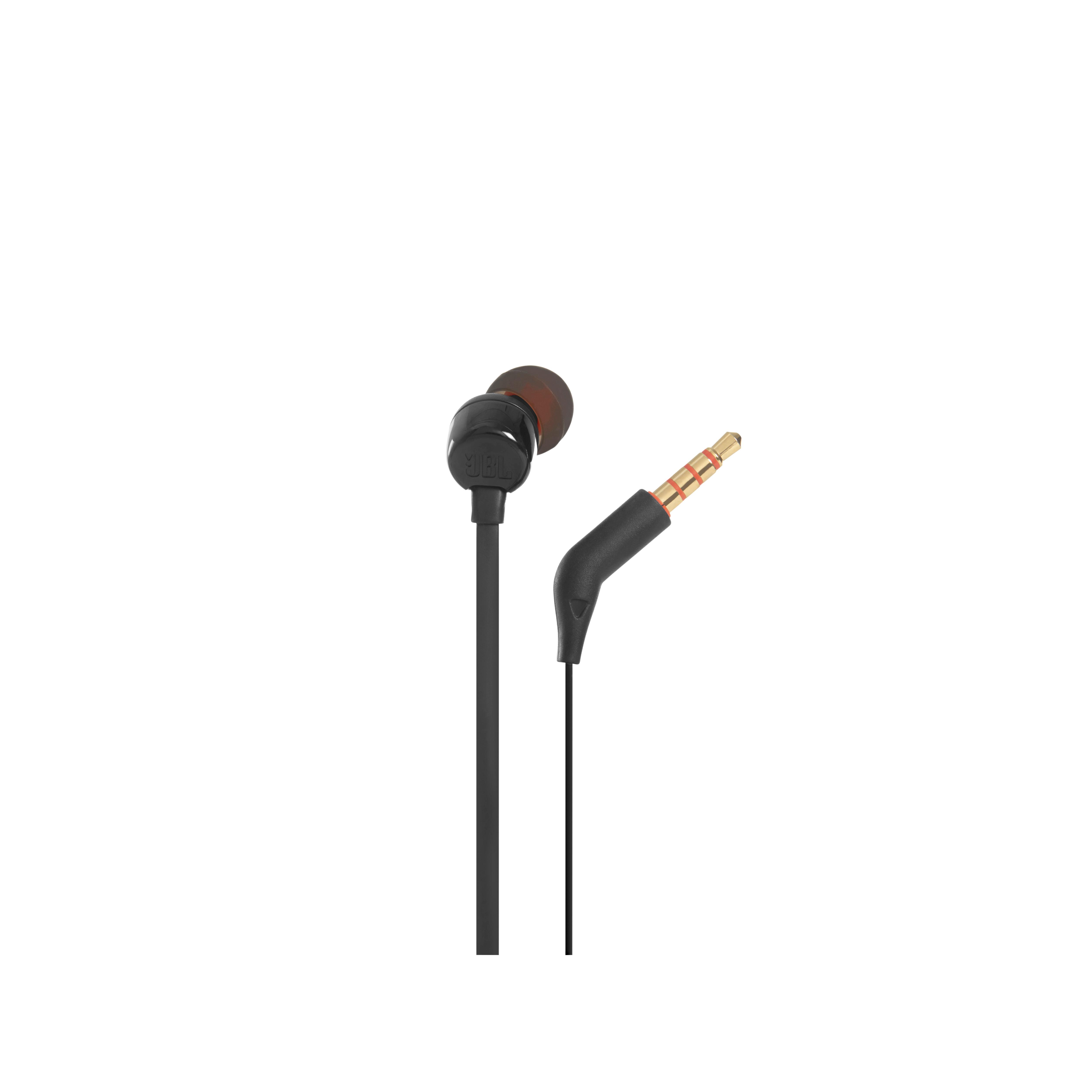 Voir la diapositive 6 : JBL Écouteurs T110 Jack - Noir