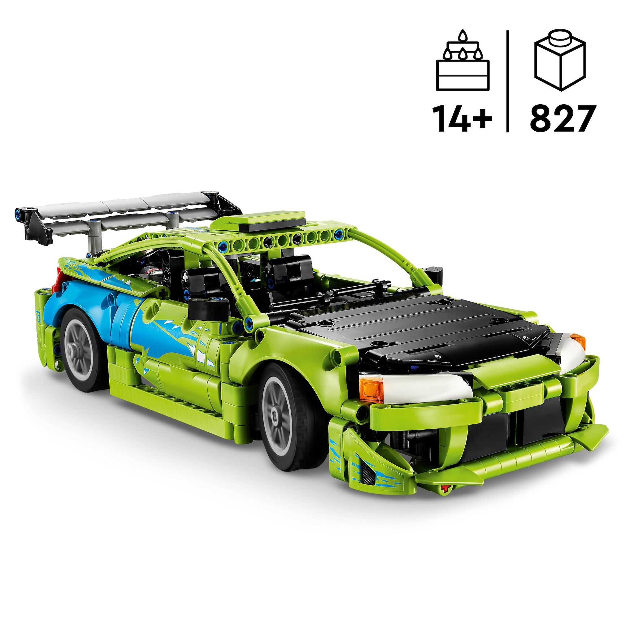 Voir la diapositive 3 : LEGO Technic 42229 - Voiture Mitsubishi Eclipse The Fats and The Furious