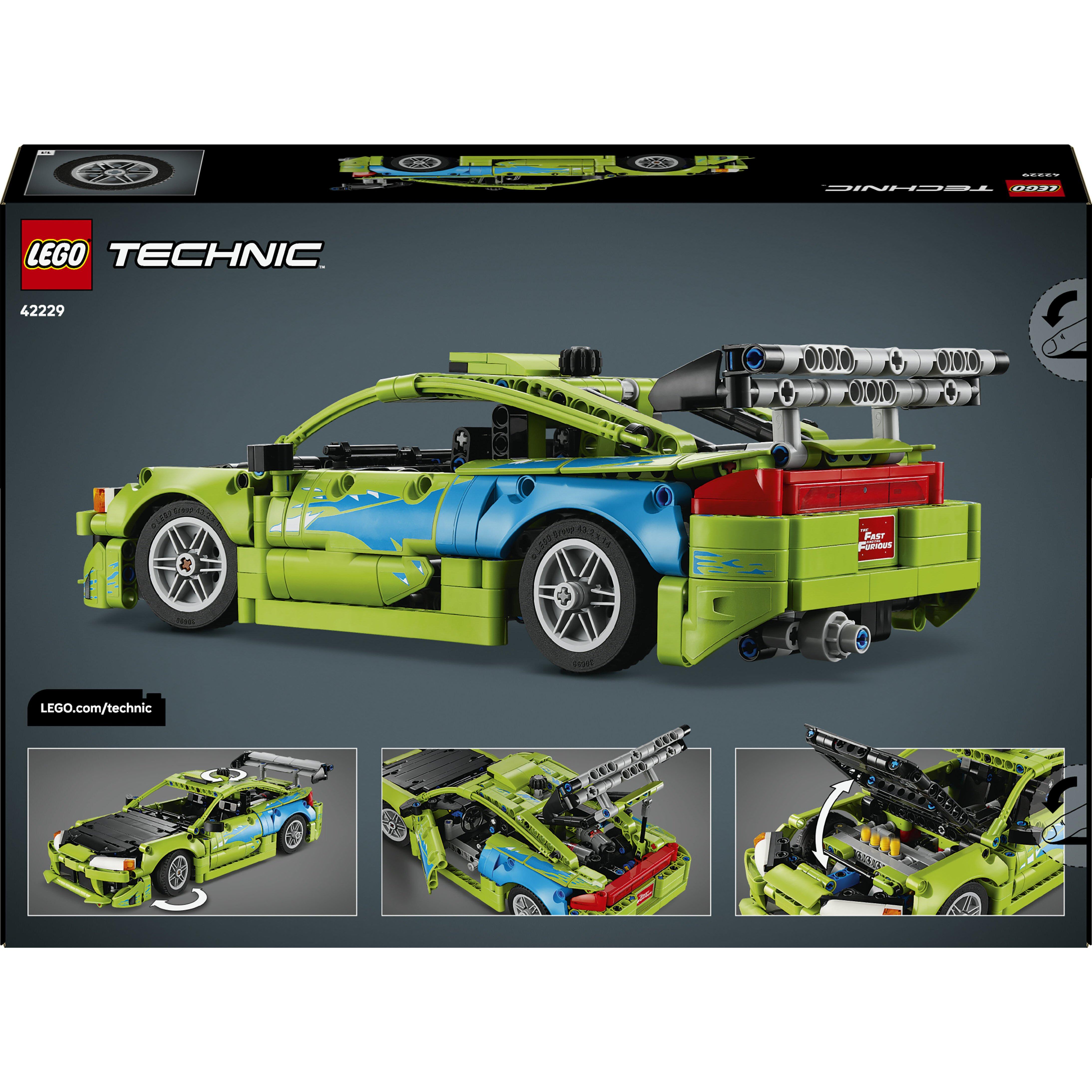 Voir la diapositive 7 : LEGO LEGO Technic 42229 Voiture Mitsubishi Eclipse de Fast and Furious - Jouet Collector 14 ans