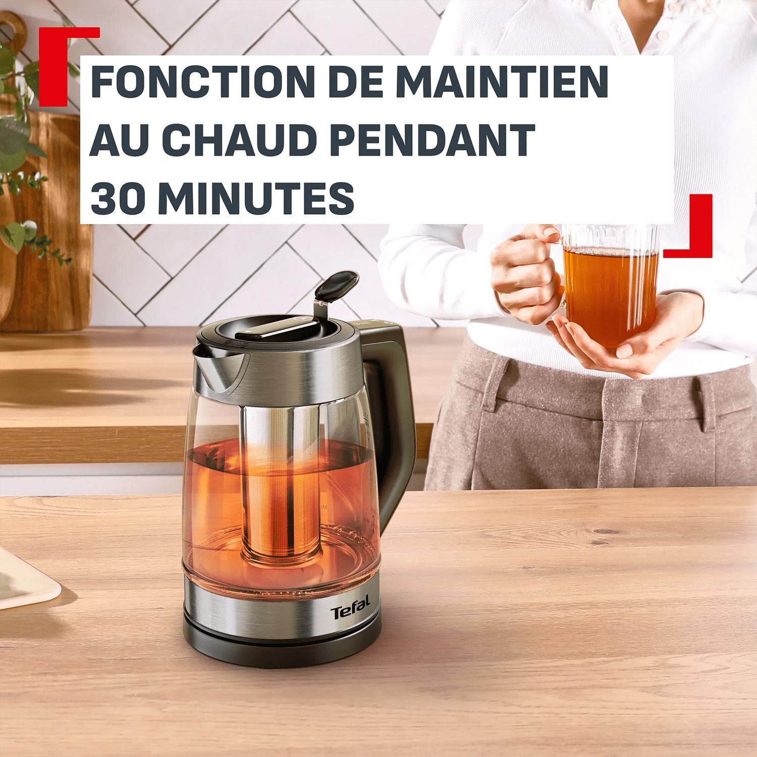 Voir la diapositive 6 : TEFAL Bouilloire BJ760DEO - Inox Brossé