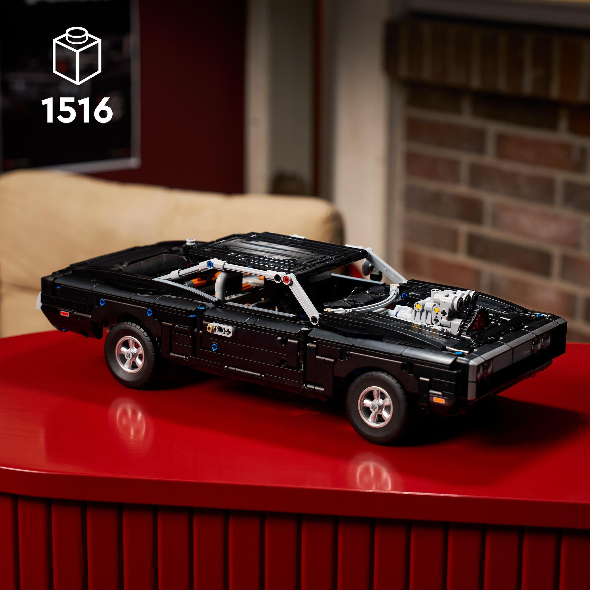 Voir la diapositive 3 : LEGO Technic 42231 - Voiture Dodge Charger R/T The Fast and The Furious